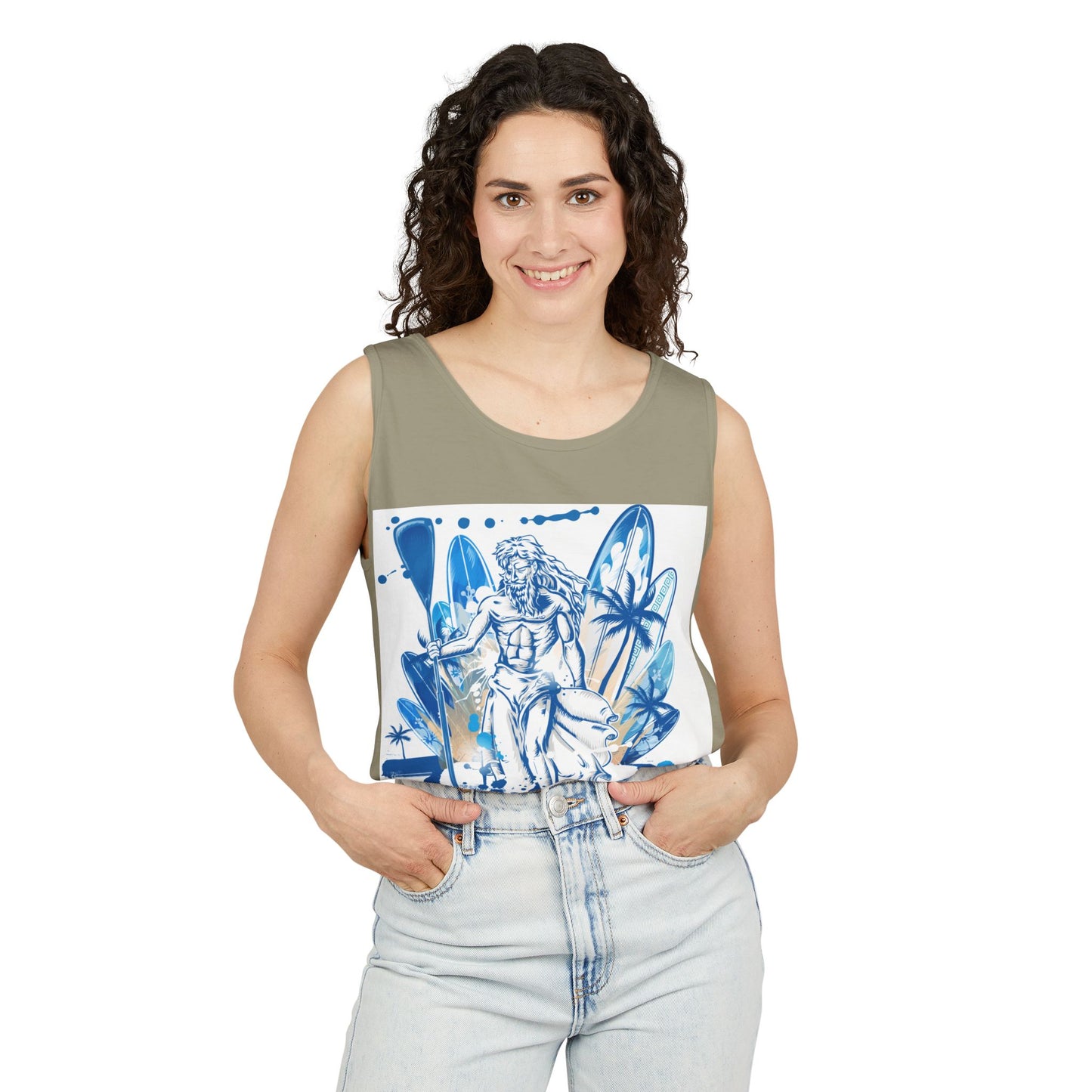 Lost Summer Unisex Tank Top, Beach Wear, Summer Vibes, Casual Top, Vacation Apparel, Gift for Friends