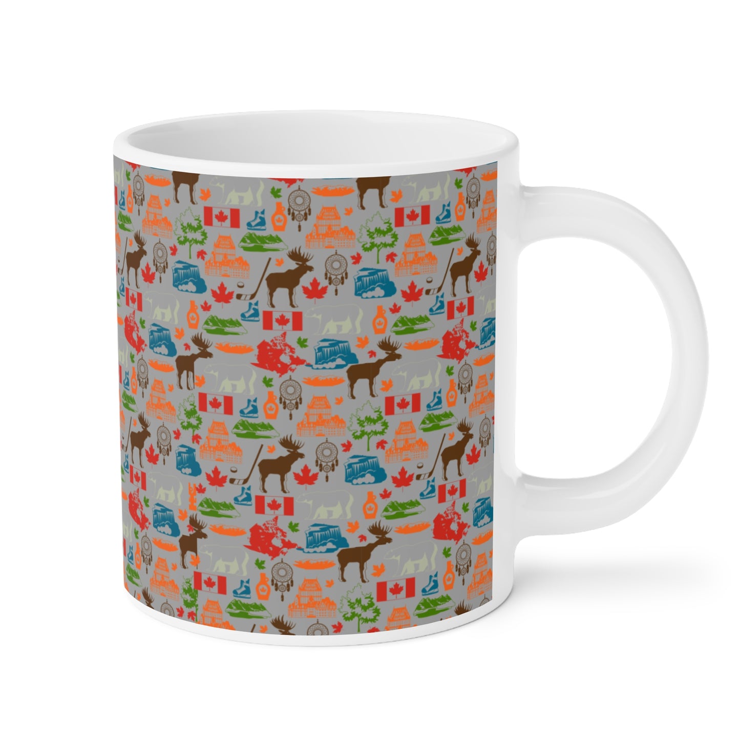 Adventure-Themed Ceramic Mugs - Perfect for Nature Lovers and Campers