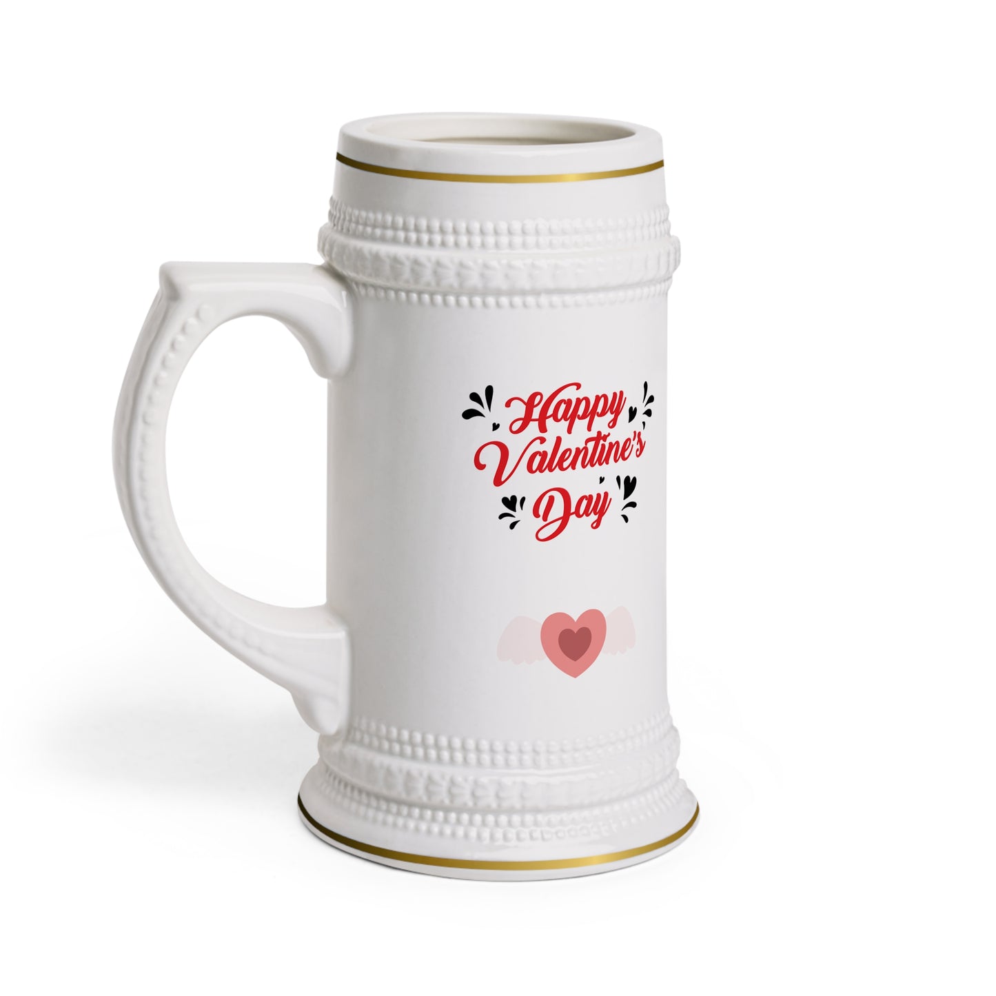 ‘Happy Valentines’ Beer Stein Mug
