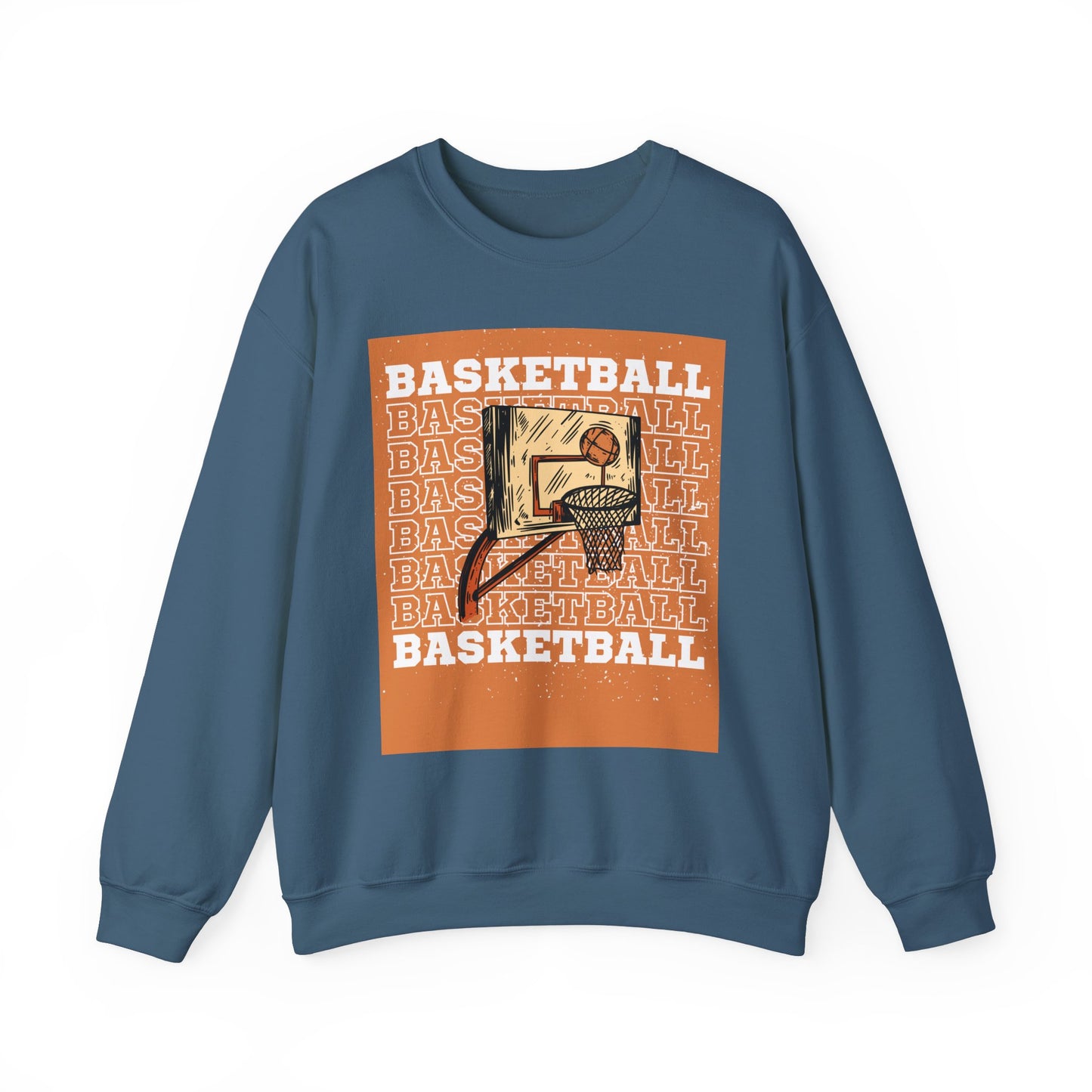 ‘Basketball’ Unisex Heavy Blend™ Crewneck Sweatshirt