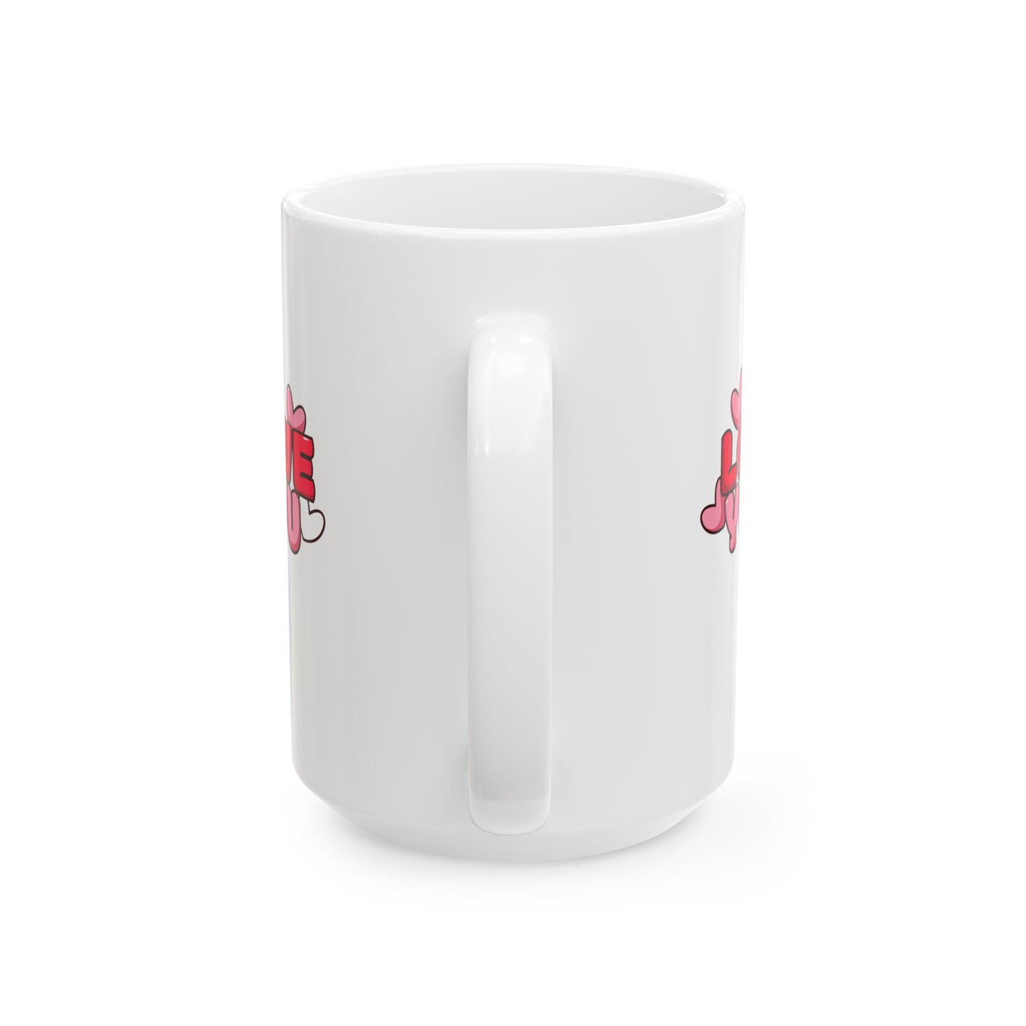 ‘I Love You’ Ceramic Mug, (11oz, 15oz)