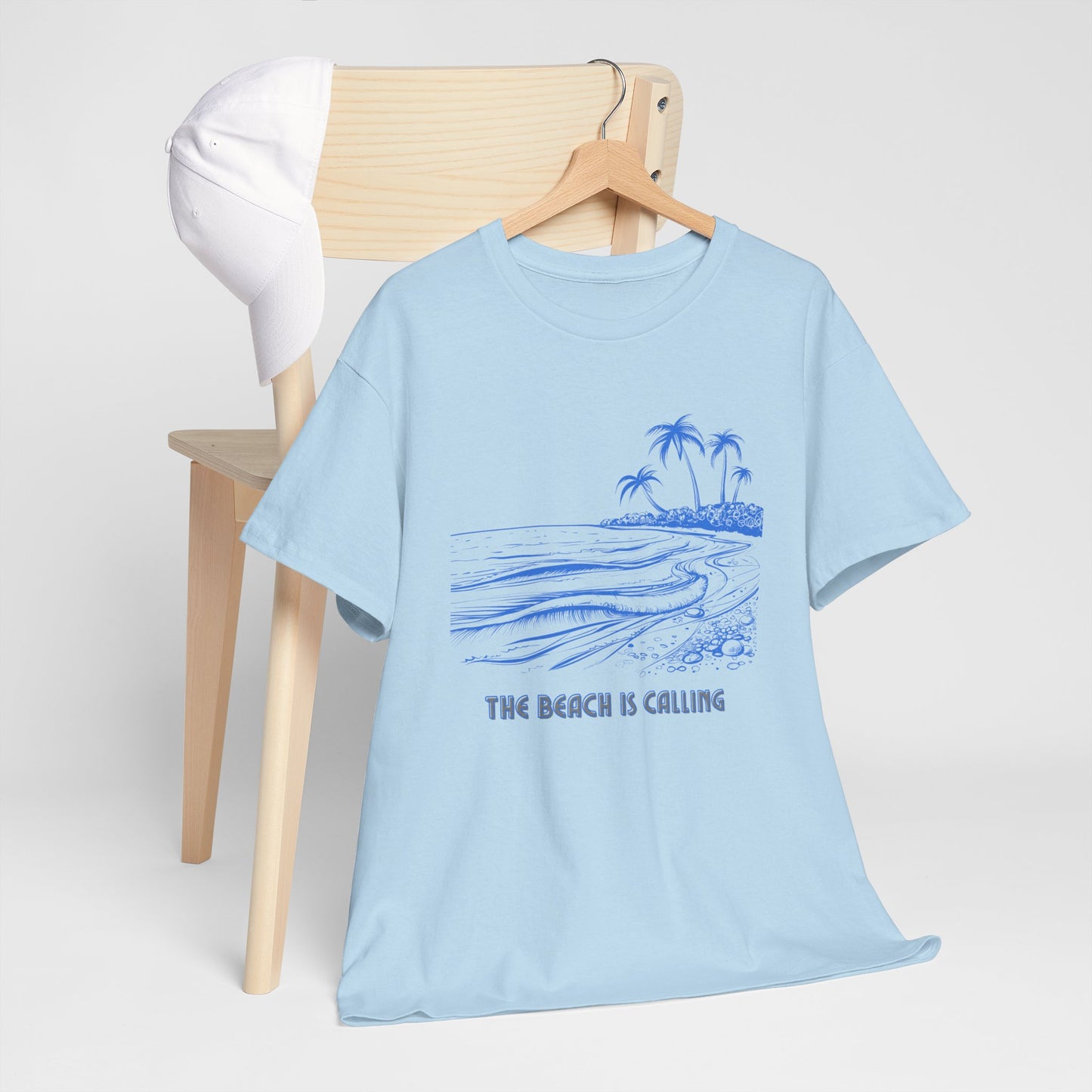 Beach Vibes Unisex Tee - Perfect for Summer, Vacation, Gift, Ocean Lovers, The Beach is Calling