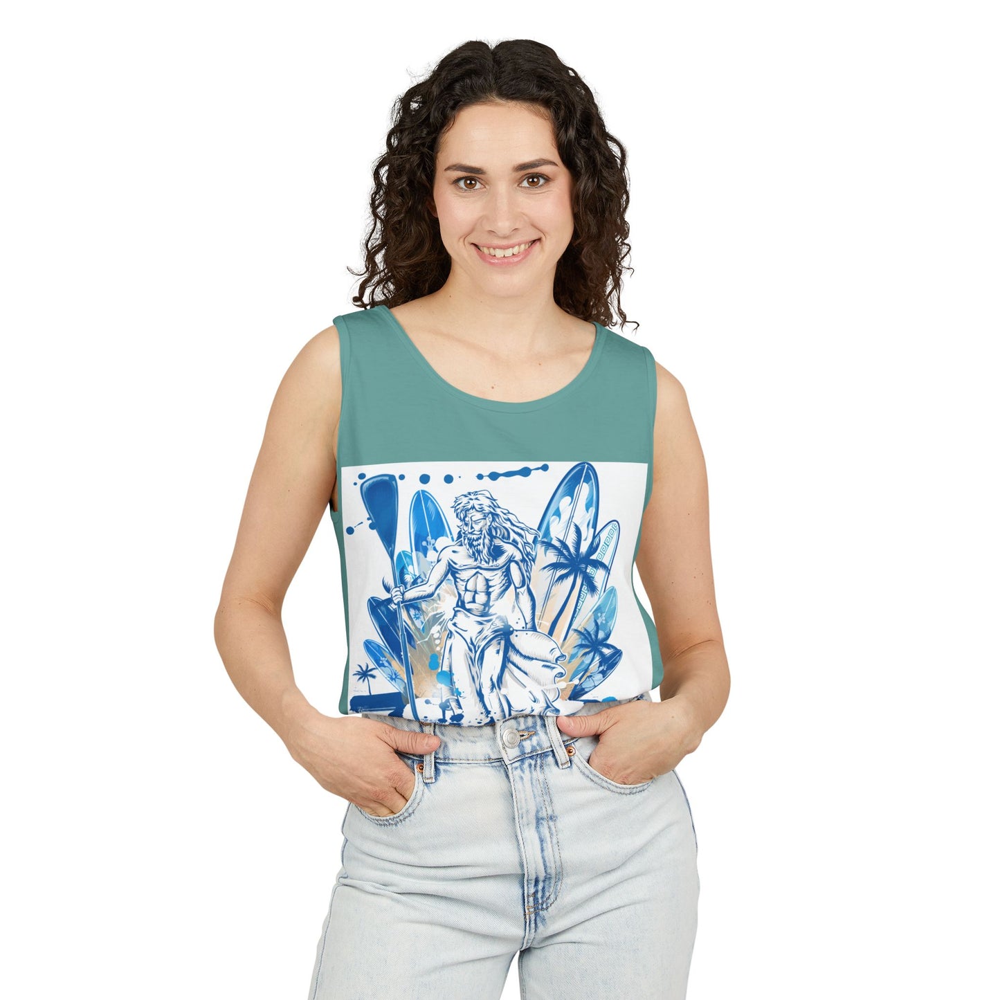 Lost Summer Unisex Tank Top, Beach Wear, Summer Vibes, Casual Top, Vacation Apparel, Gift for Friends