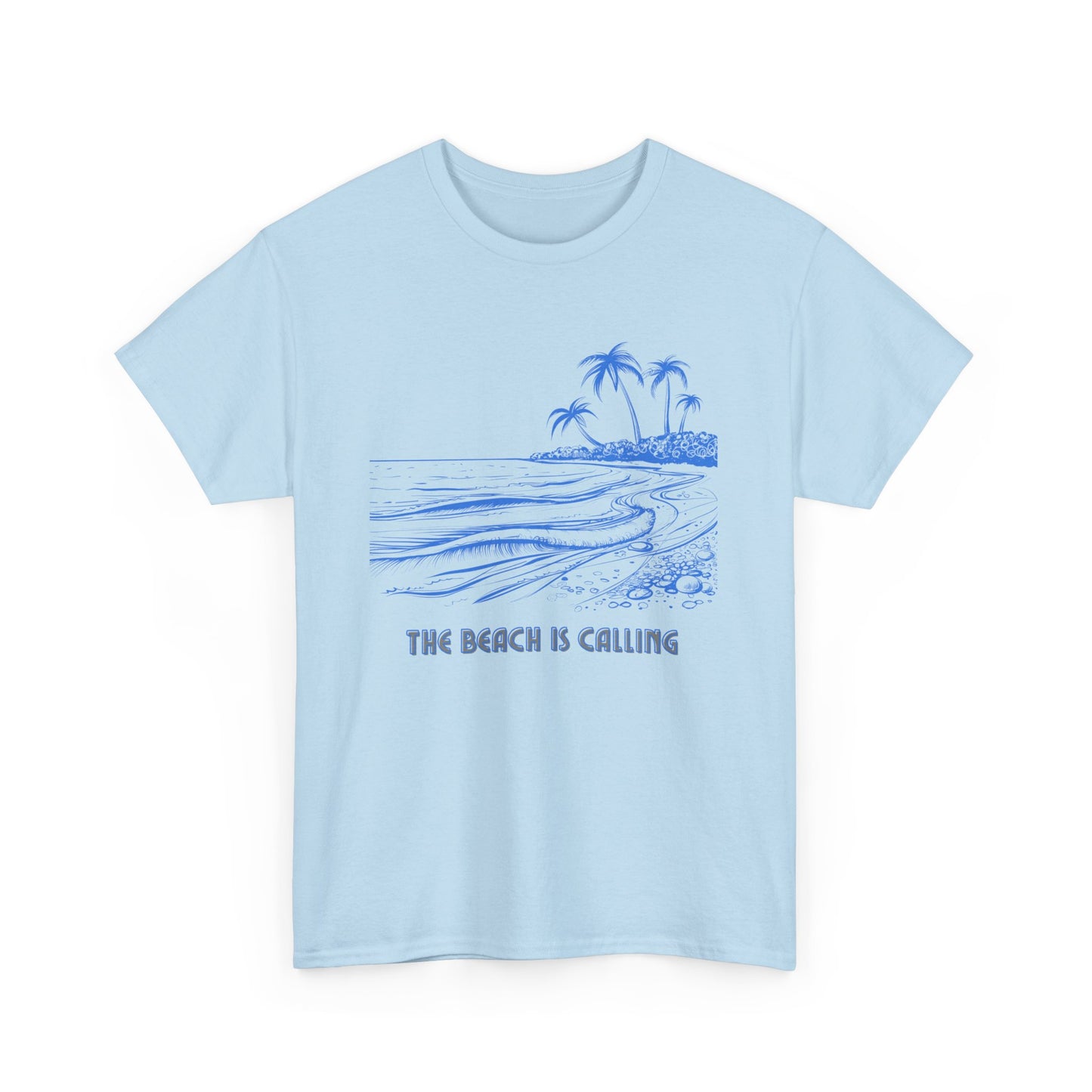 Beach Vibes Unisex Tee - Perfect for Summer, Vacation, Gift, Ocean Lovers, The Beach is Calling
