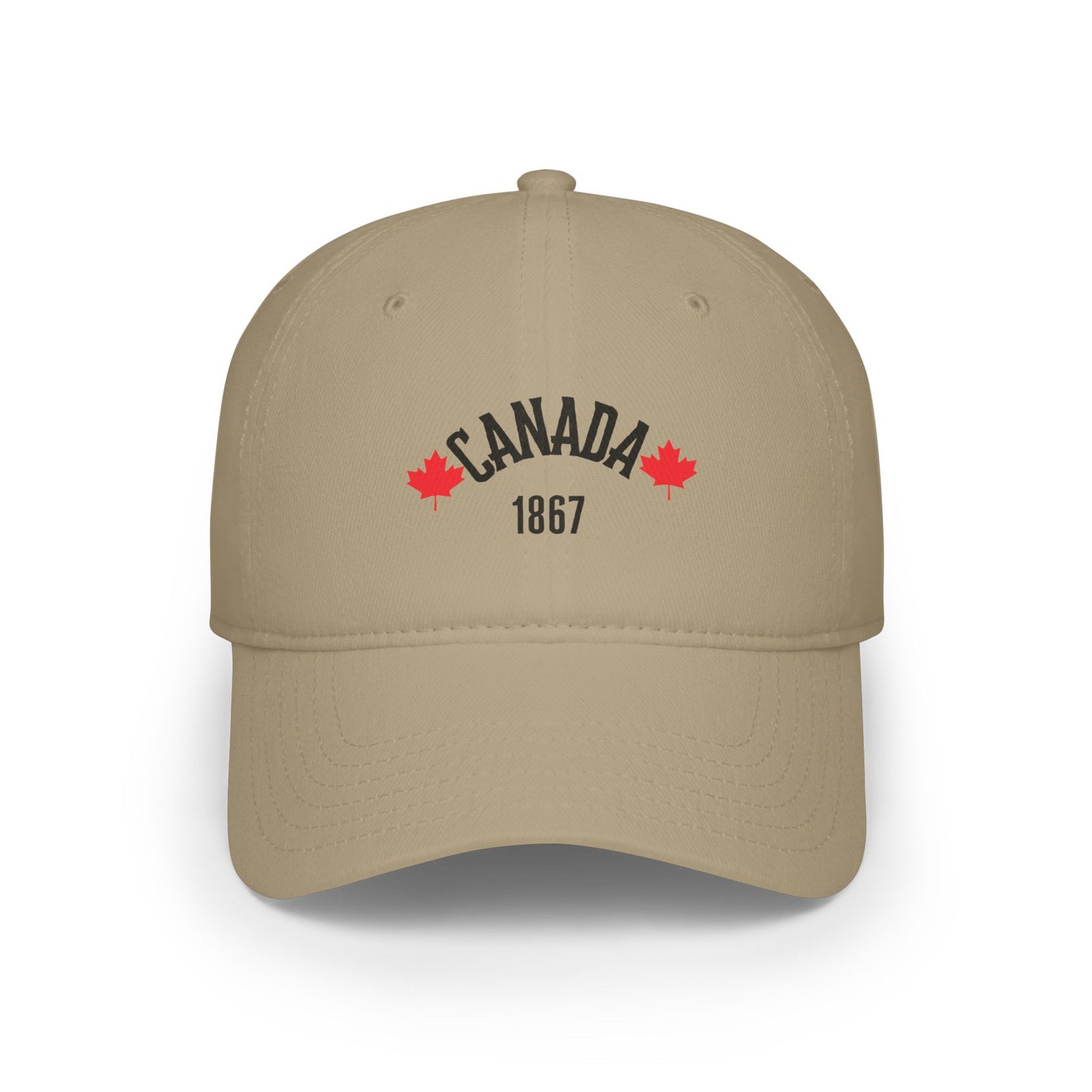 Canada 1867 Low Profile Baseball Cap for Proud Canadians