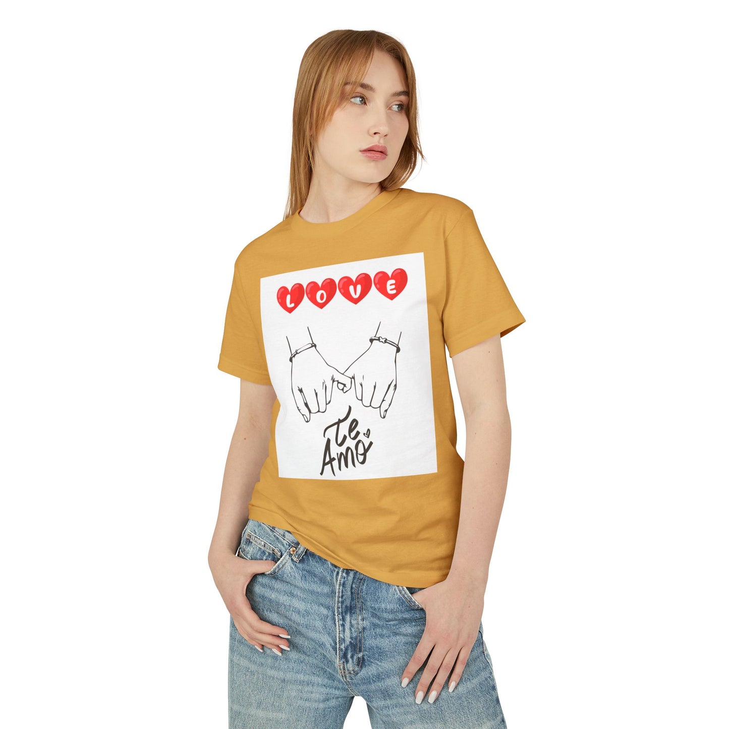 ‘His & Hers Valentines’ Unisex Garment-Dyed Heavyweight Cotton Tee