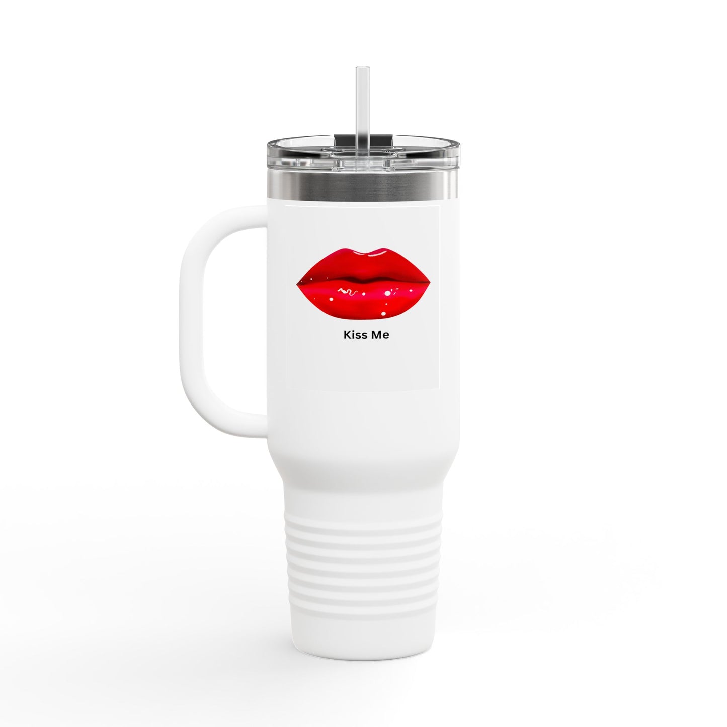 ‘KISS ME’ Insulated Travel Mug, 40oz