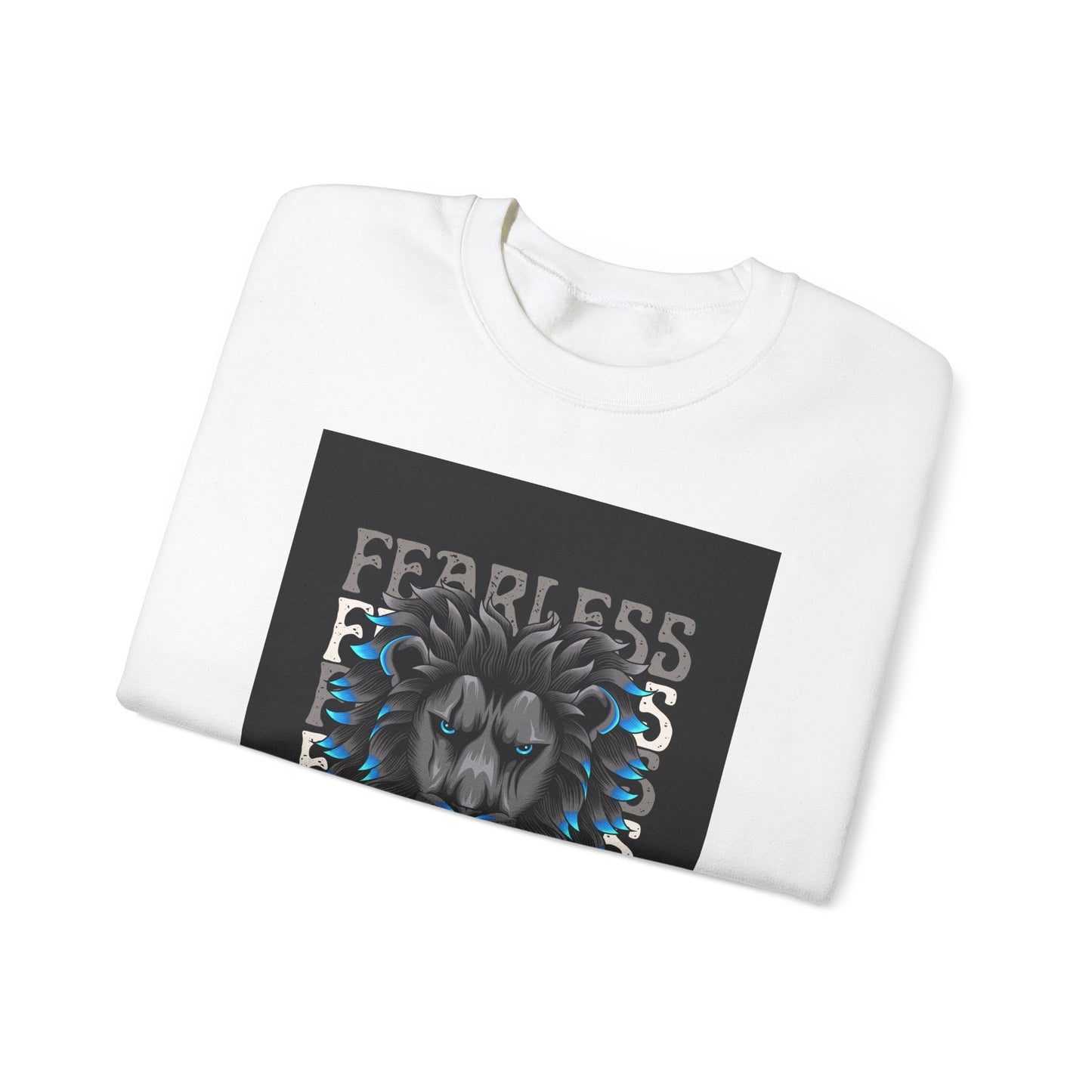 ‘Fearless Blue’ Unisex Heavy Blend™ Crewneck Sweatshirt