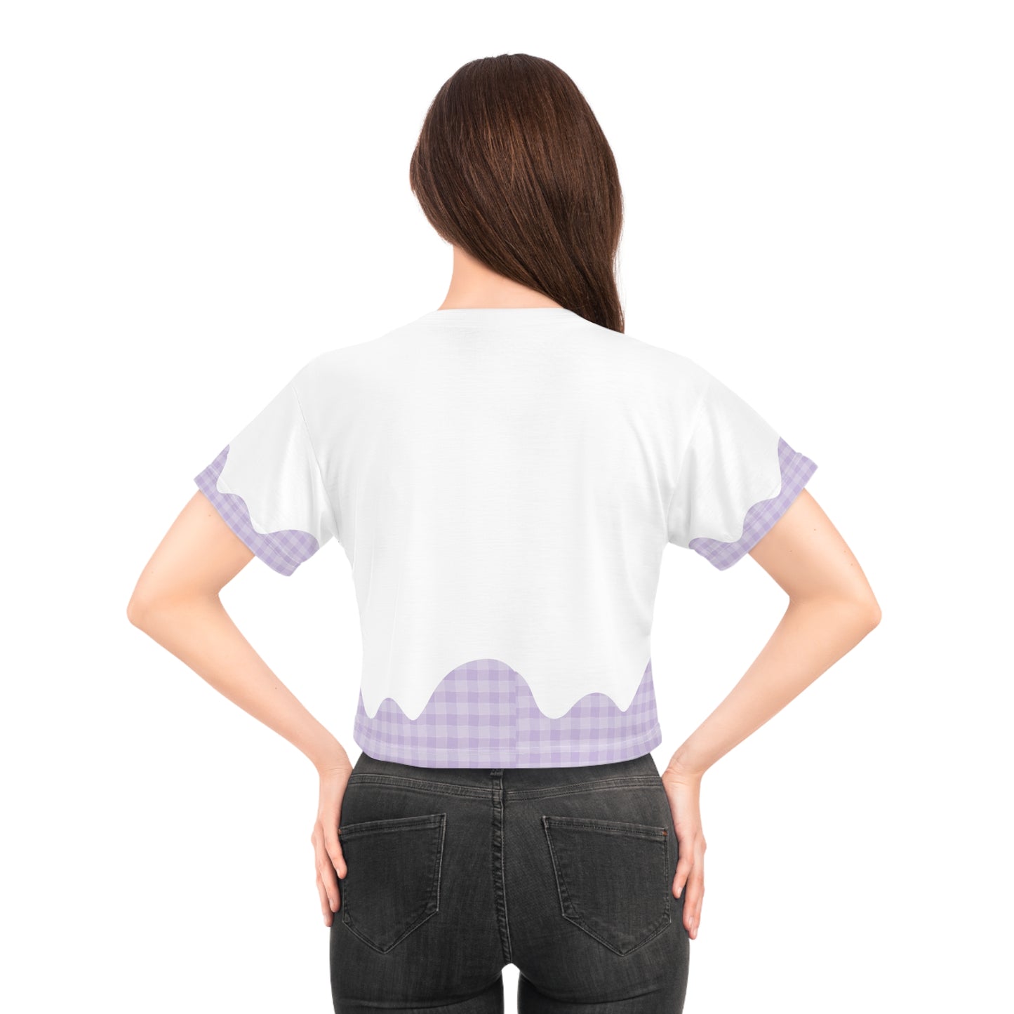 ‘Je t’Aime’ Crop Tee (AOP)