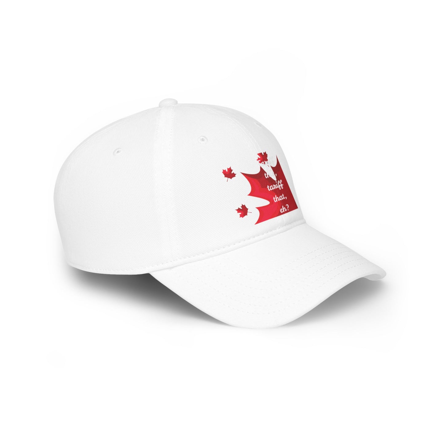Fun Canadian Low Profile Baseball Cap – 'Tariff This, Tariff That, Eh?'