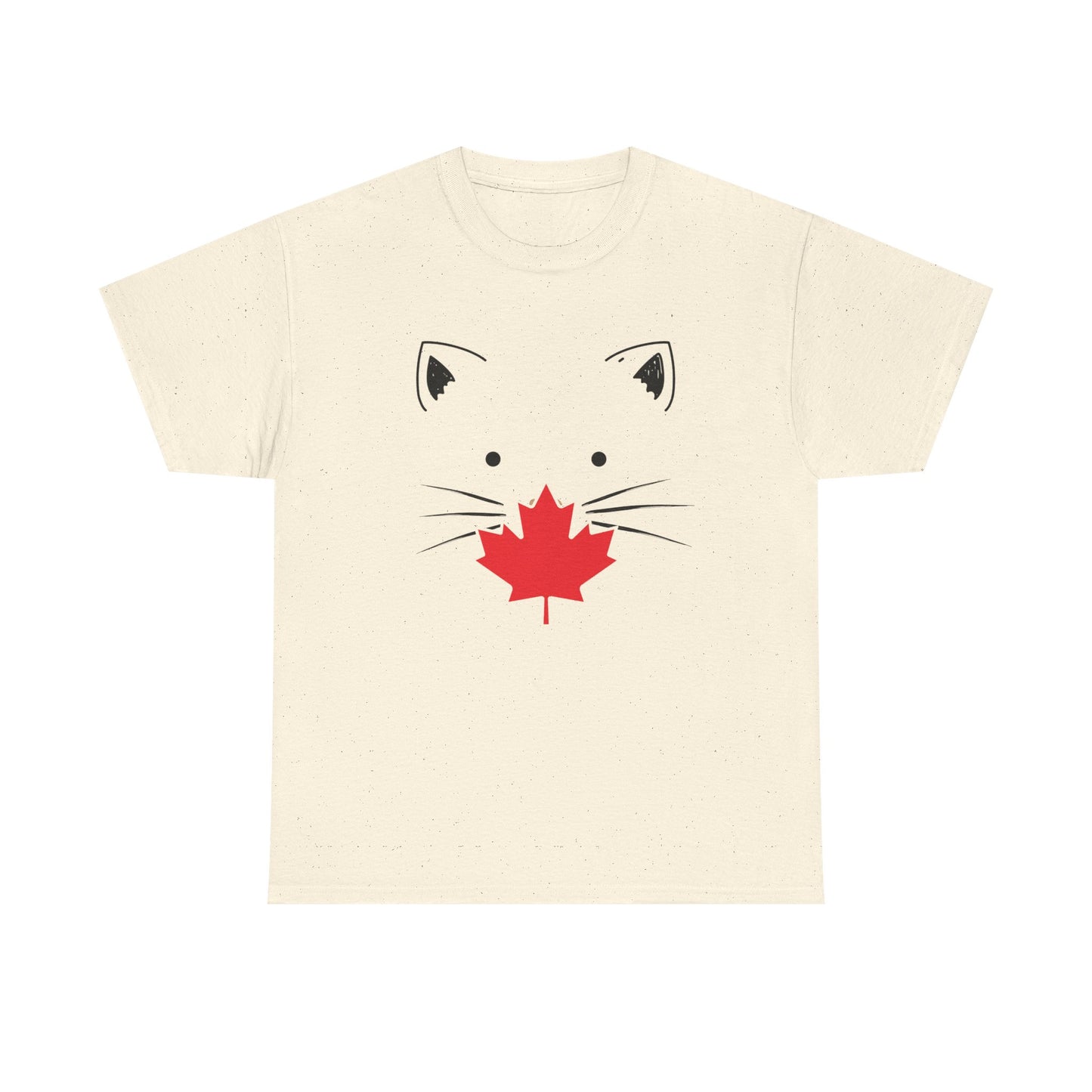 Cute Canadian Cat Unisex Heavy Cotton Tee