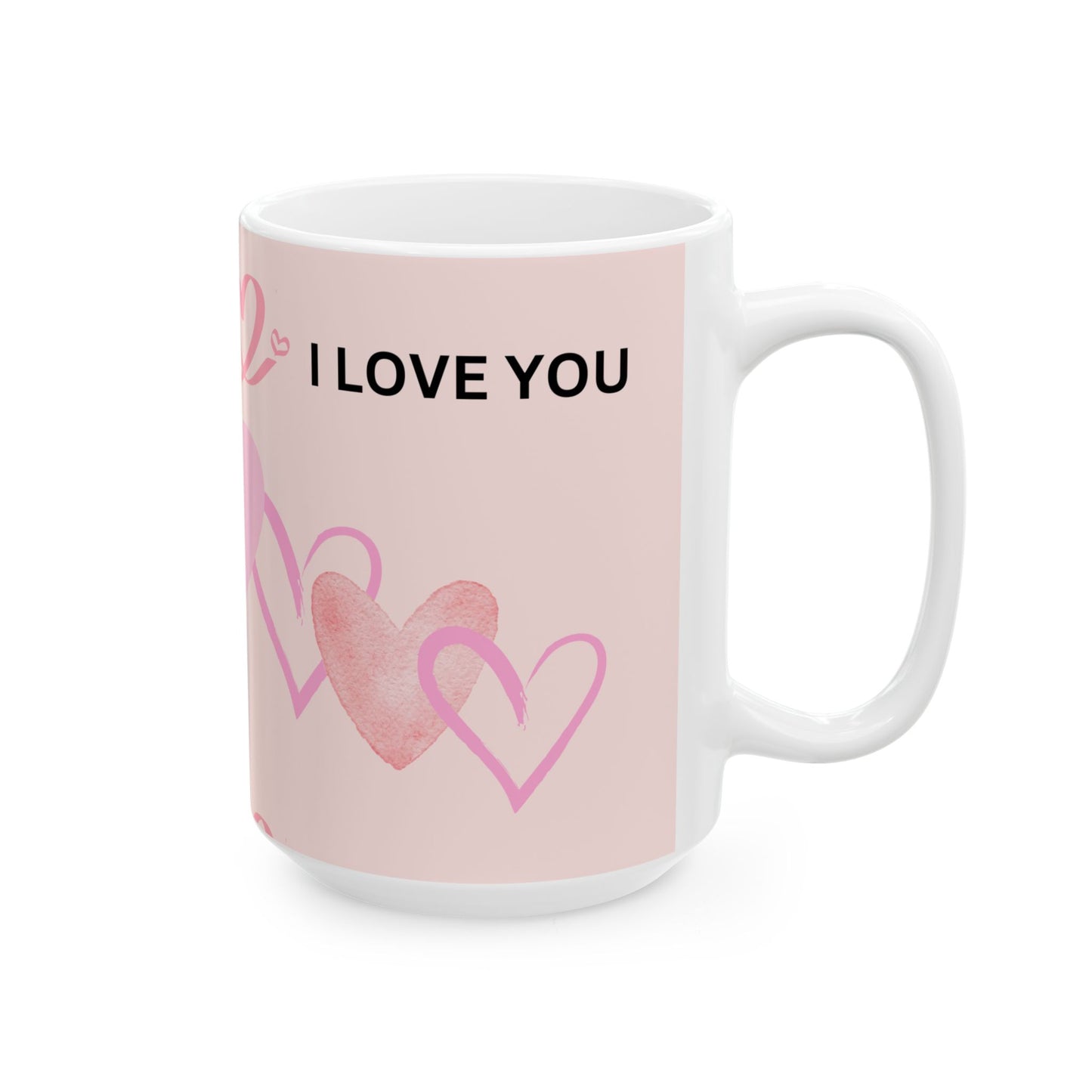 ‘I Love You’ Ceramic Mug, (11oz, 15oz)