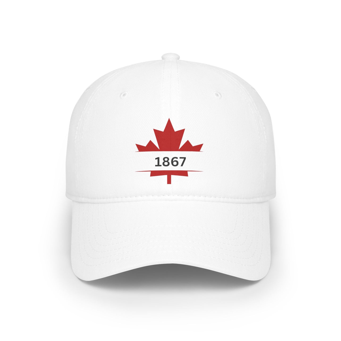 Canada 1867 Low Profile Baseball Cap - Casual Style for Outdoor Adventures