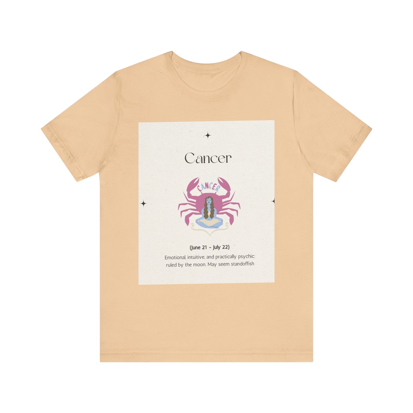 ‘Zodiac sign’ Unisex Jersey Short Sleeve Tee