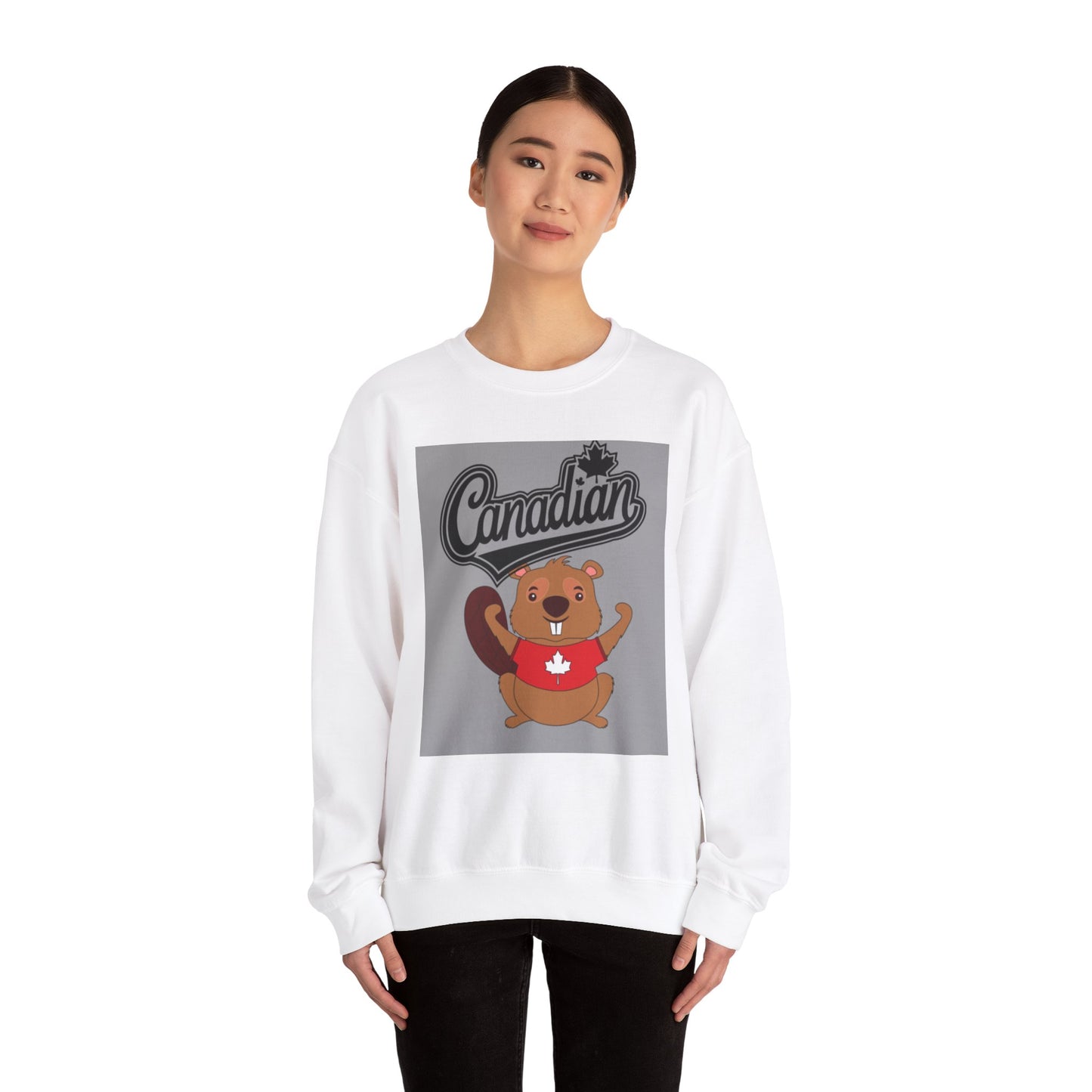 Canadian Beaver Crewneck Sweatshirt - Unisex Heavy Blend™