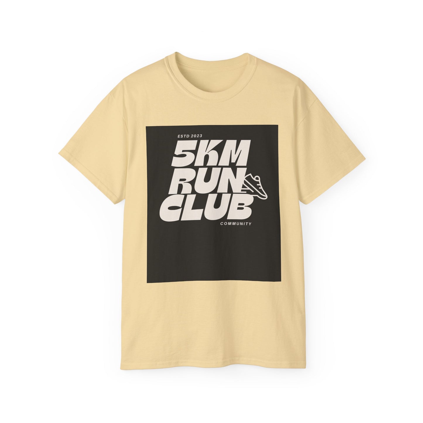 ‘5km Run Club’ Unisex Ultra Cotton Tee