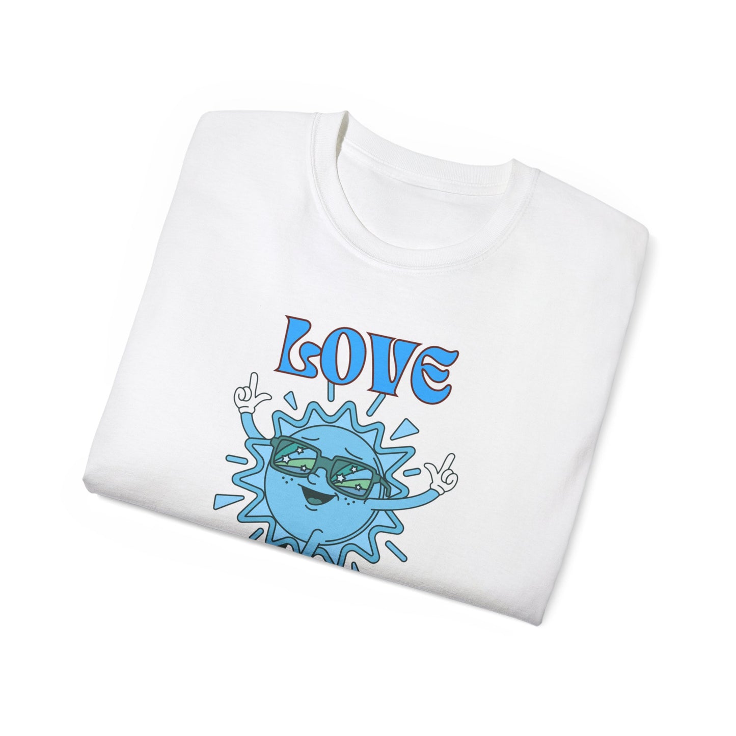 Sunny Vibes Unisex Tee - Love Sunnier Graphic T-Shirt, Summer Fashion, Beachwear, Gift for Him or Her, Casual Style