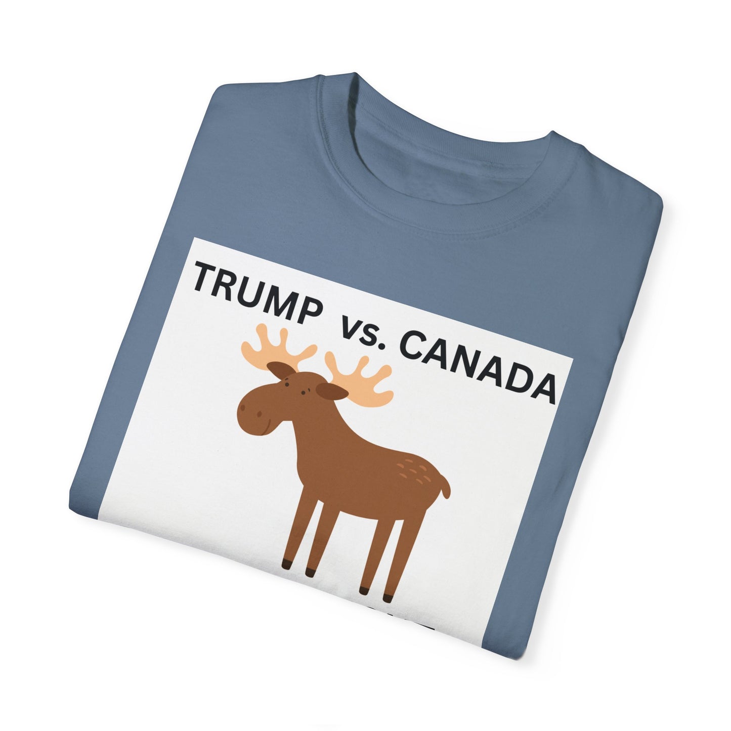 Funny Moose Fight T-Shirt - Trump vs. Canada Unisex Tee