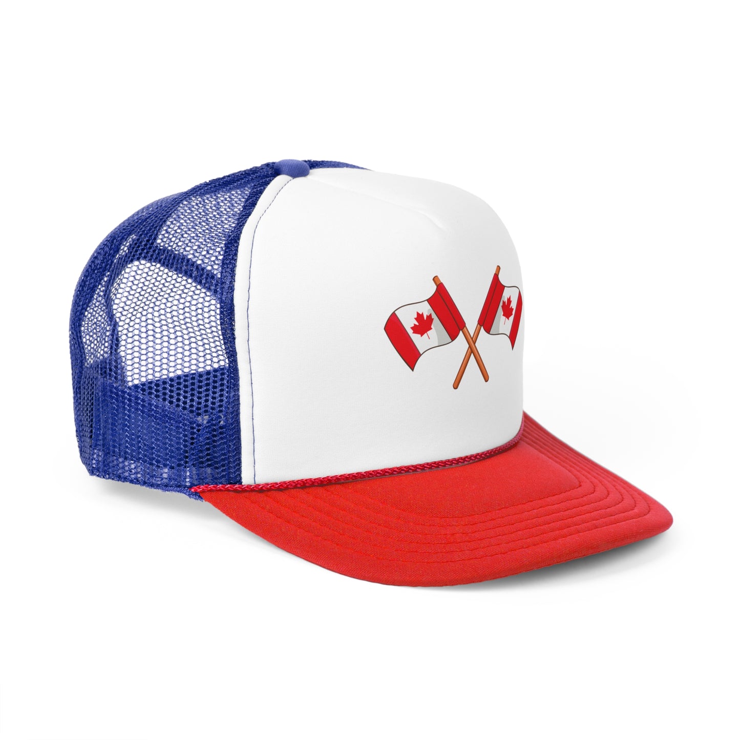 Canadian Pride Trucker Cap - Double Flag Design