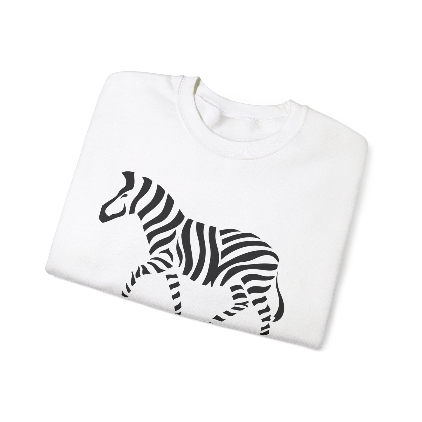 ‘Zebra’ Unisex Heavy Blend™ Crewneck Sweatshirt