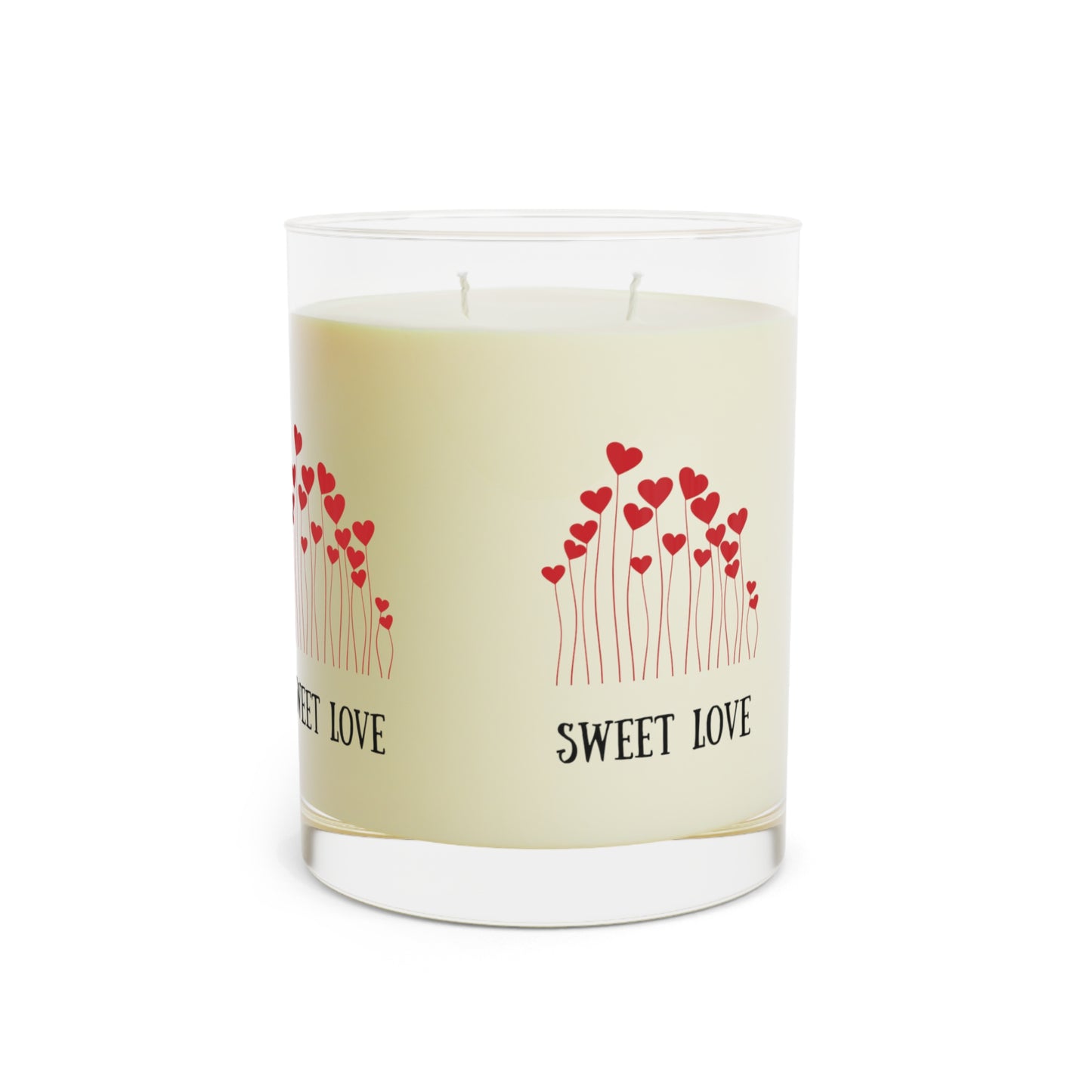 ‘Sweet Love’ Scented Candle - Full Glass, 11oz