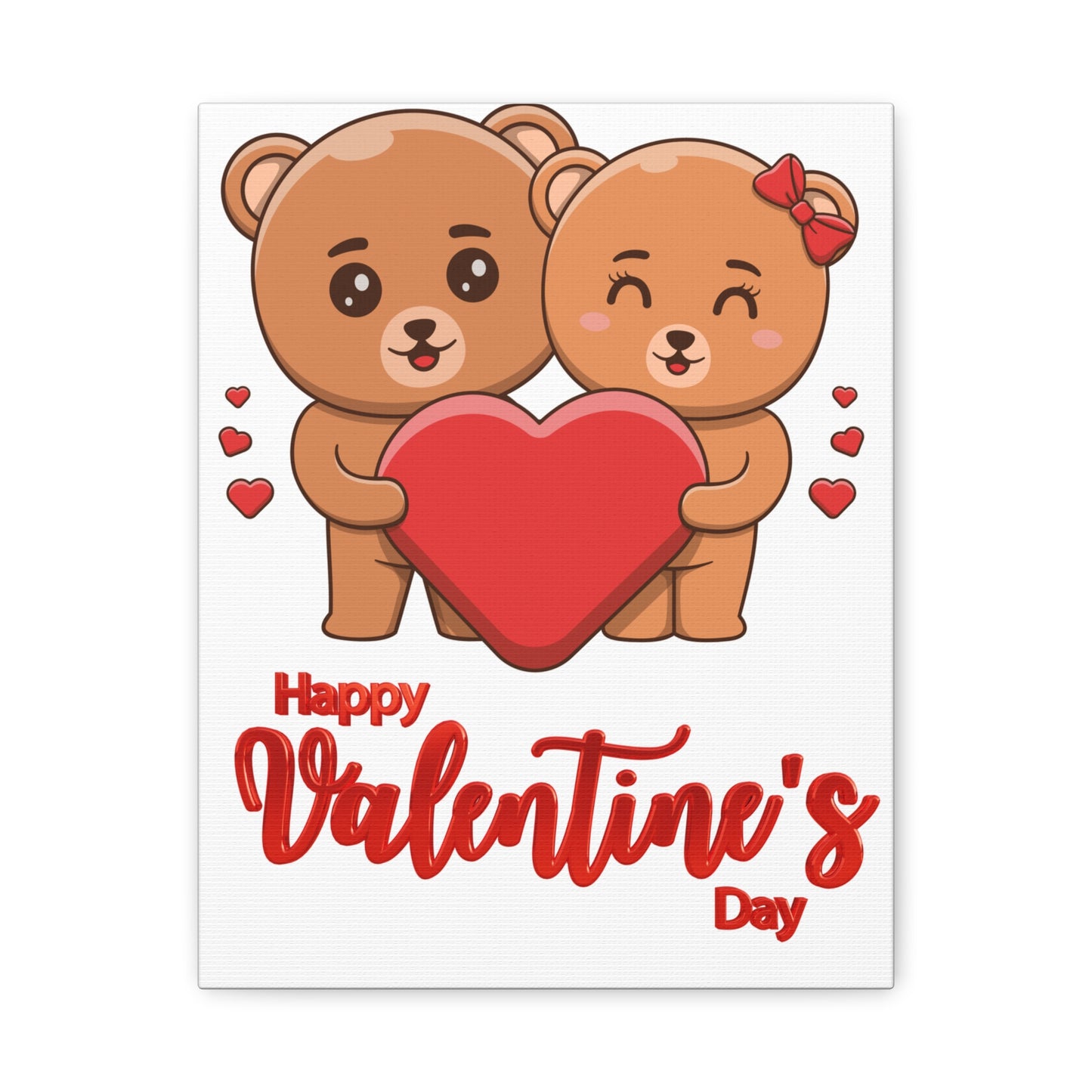 ‘Valentines Wall Art’ Matte Canvas, Stretched, 1.25"