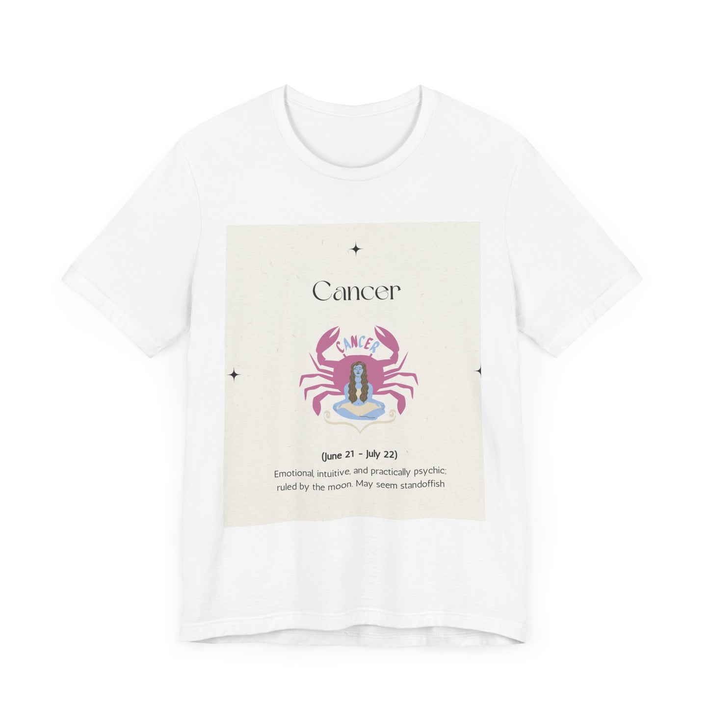 ‘Zodiac sign’ Unisex Jersey Short Sleeve Tee