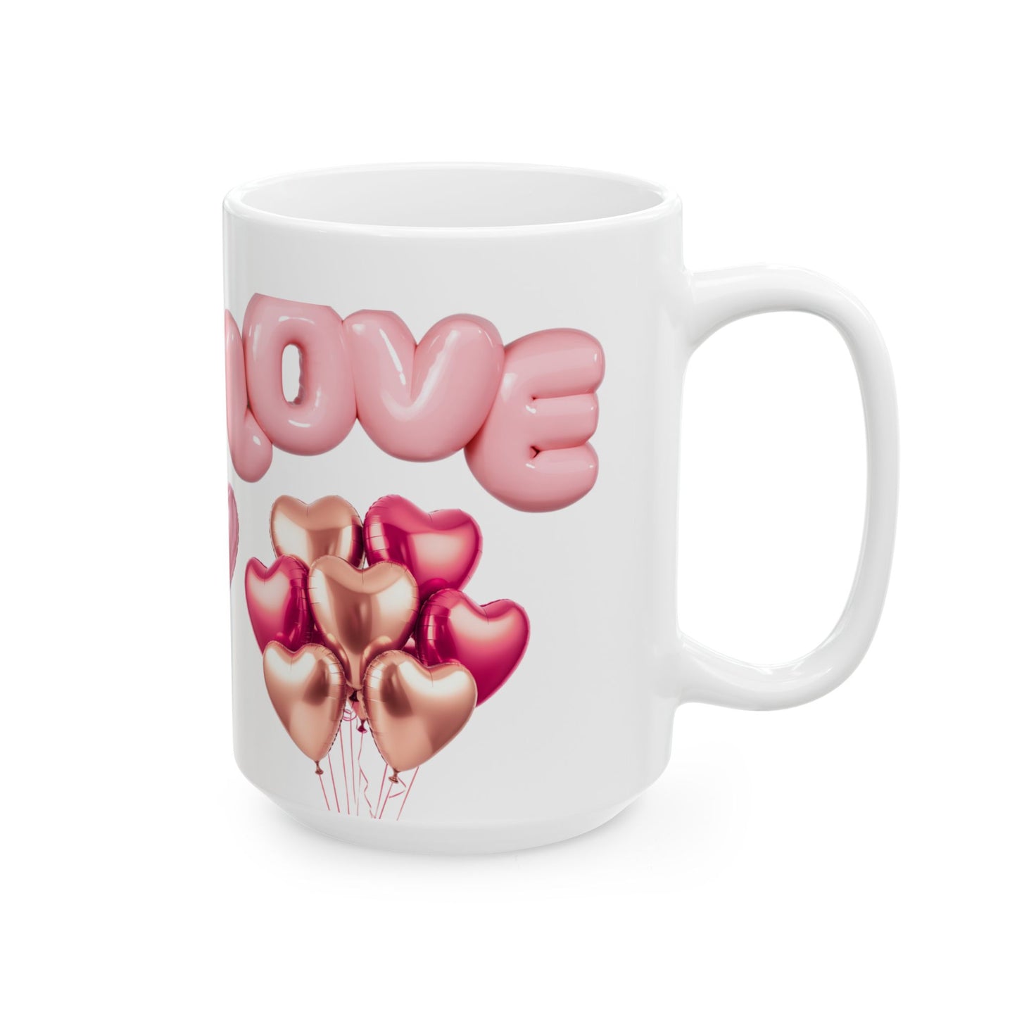 ‘Love’ Ceramic Mug, (11oz, 15oz)