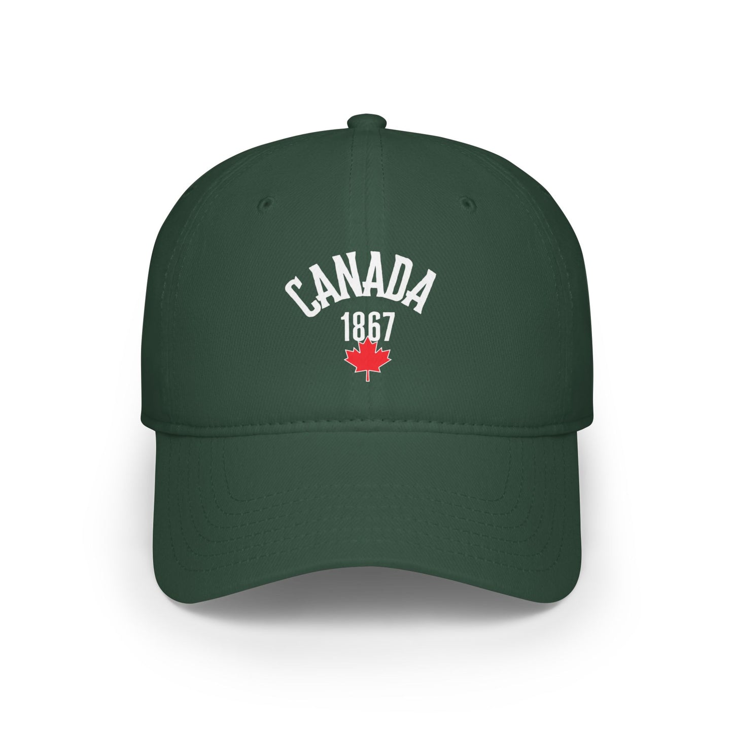 Canada 1867 Low Profile Baseball Cap - Vintage Style Cap for Outdoor Adventures