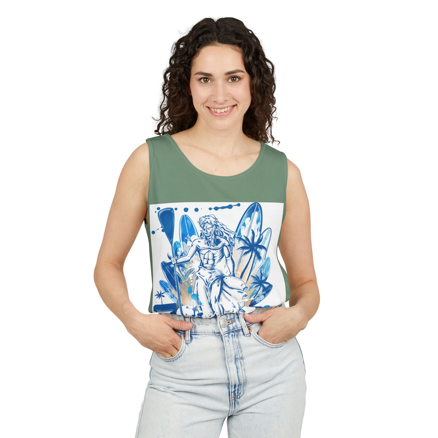 Lost Summer Unisex Tank Top, Beach Wear, Summer Vibes, Casual Top, Vacation Apparel, Gift for Friends