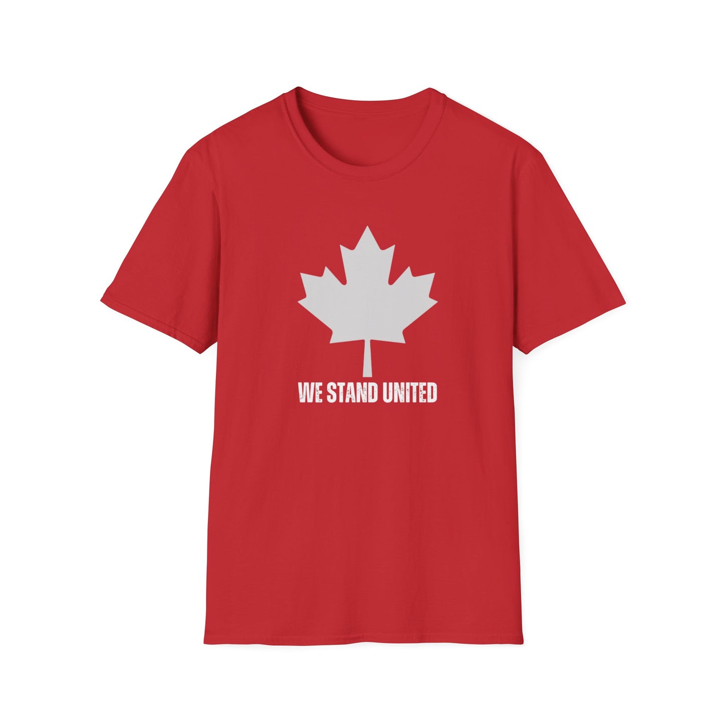 Canada Pride Unisex Softstyle T-Shirt - 'We Stand United'
