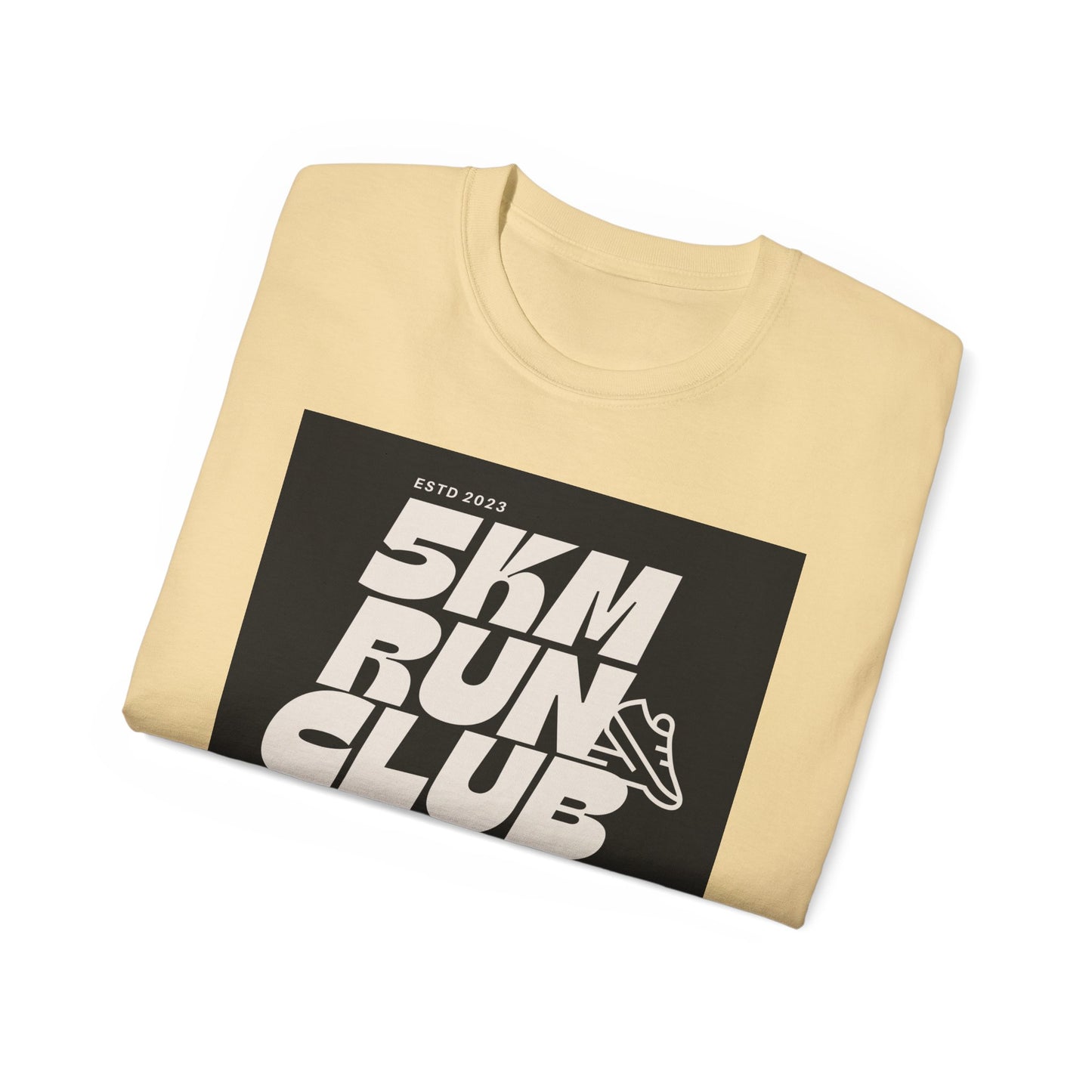 ‘5km Run Club’ Unisex Ultra Cotton Tee