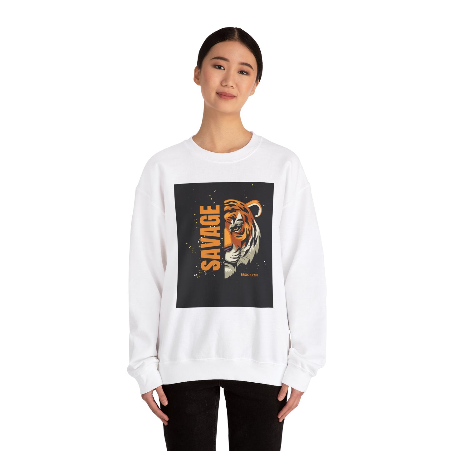 ‘Savage’ Unisex Heavy Blend™ Crewneck Sweatshirt