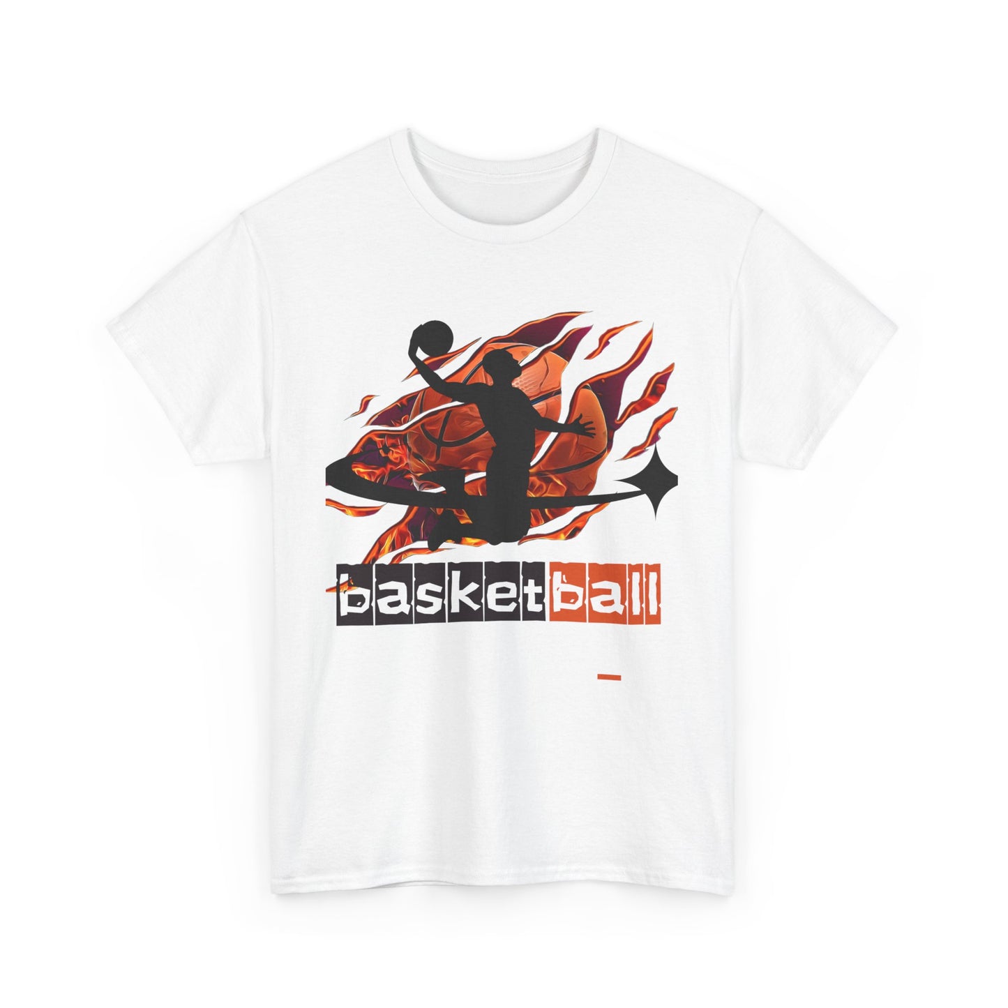 ‘Basketball’ Unisex Heavy Cotton Tee