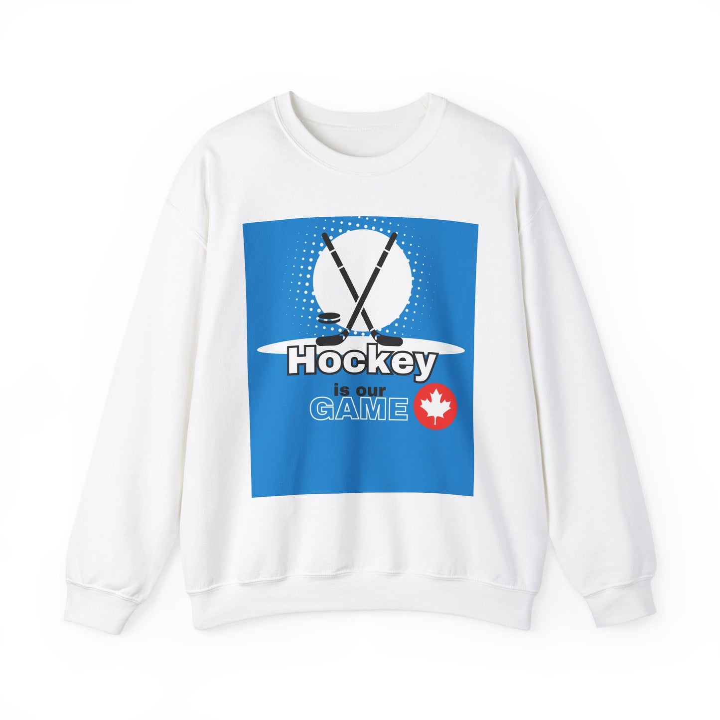 Hockey Is Our Game Unisex Crewneck Sweatshirt