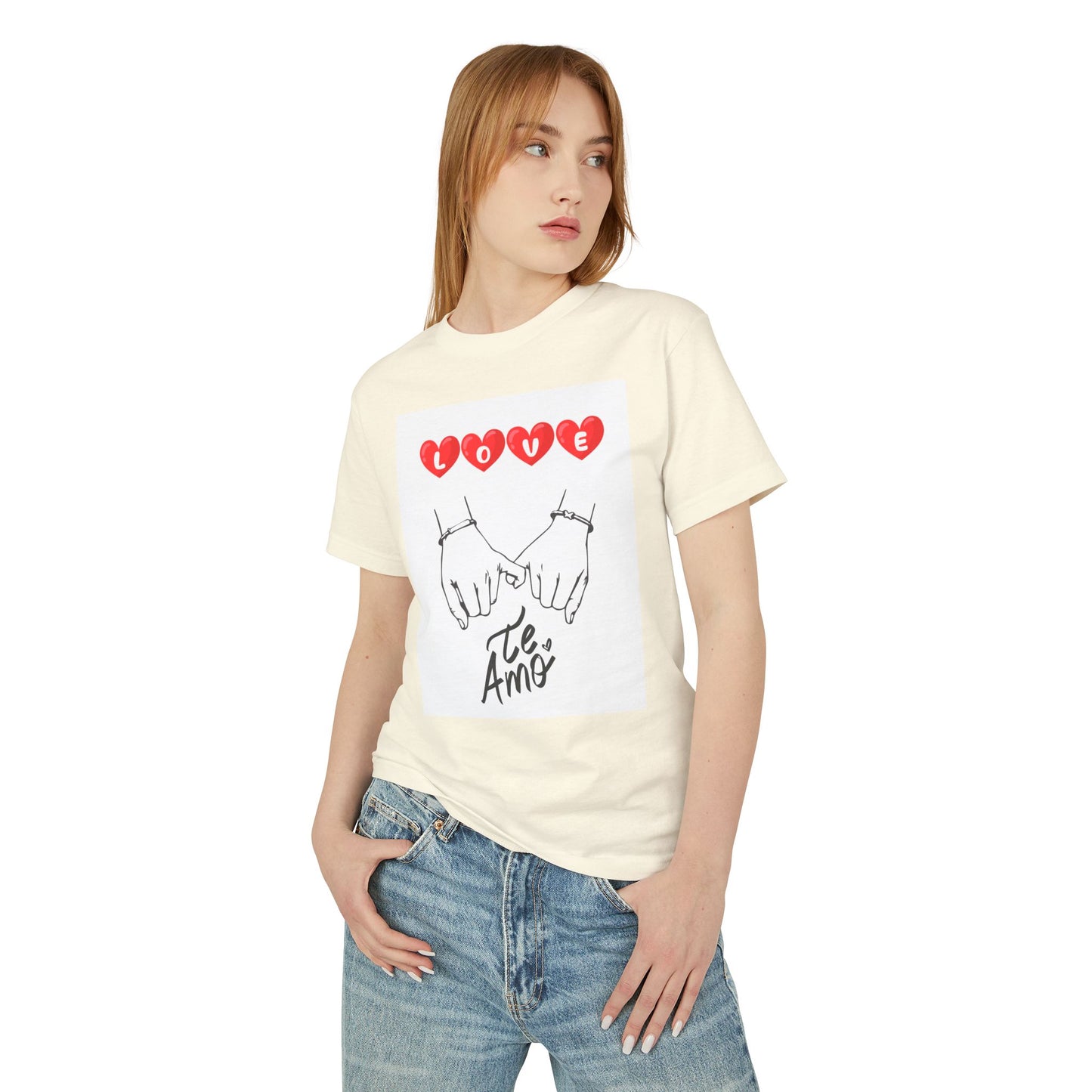 ‘His & Hers Valentines T-shirt’s’ Unisex Garment-Dyed Heavyweight Cotton Tee