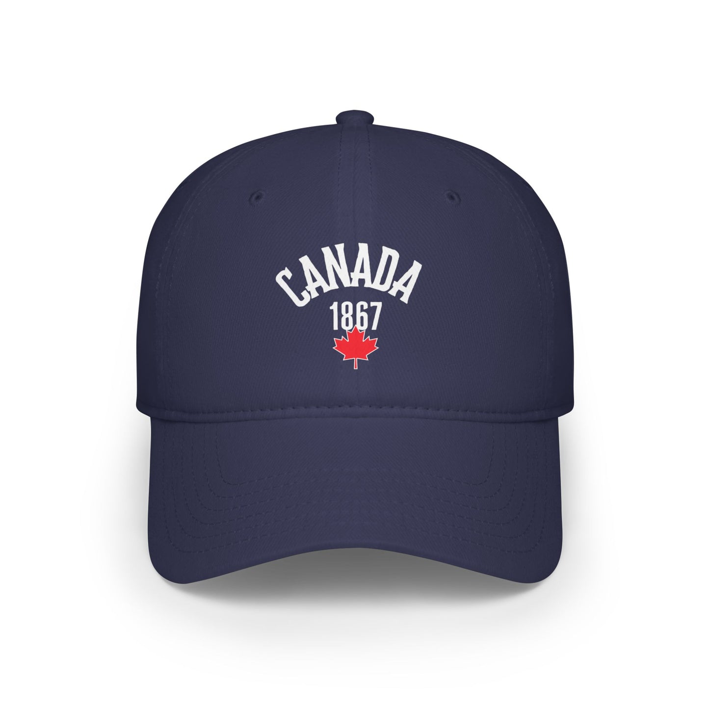 Canada 1867 Low Profile Baseball Cap - Vintage Style Cap for Outdoor Adventures