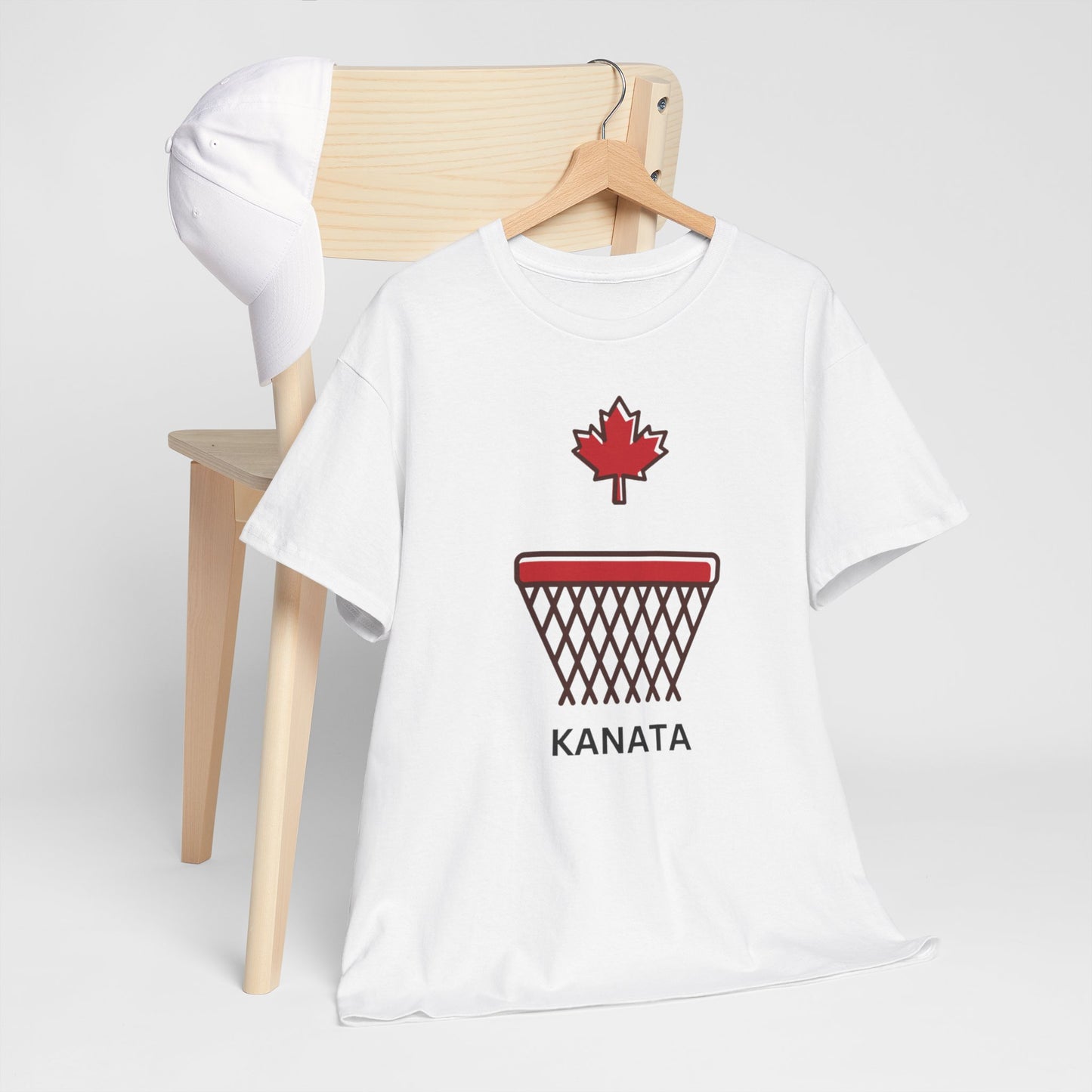 Unisex Heavy Cotton Tee - Kanata Basketball Canada Design