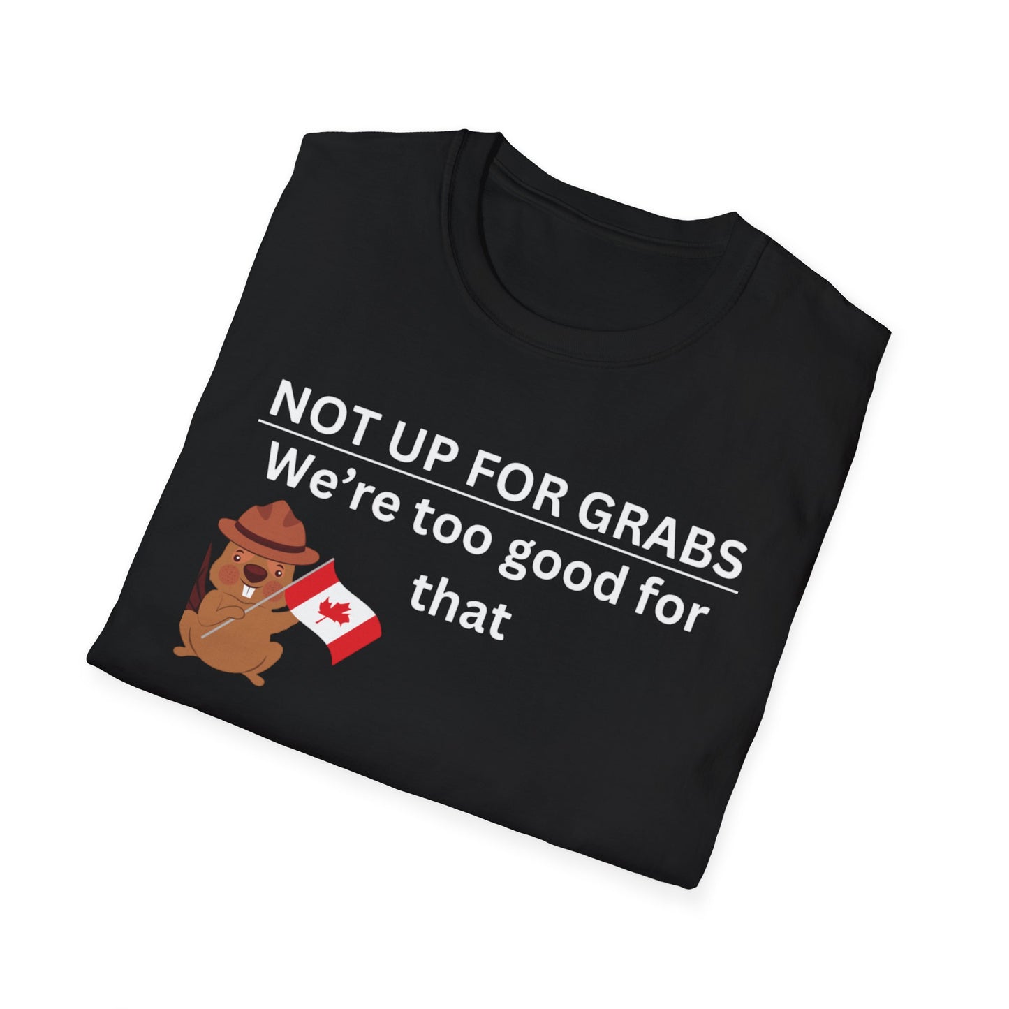 Cute Adventure Bear Unisex Softstyle T-Shirt