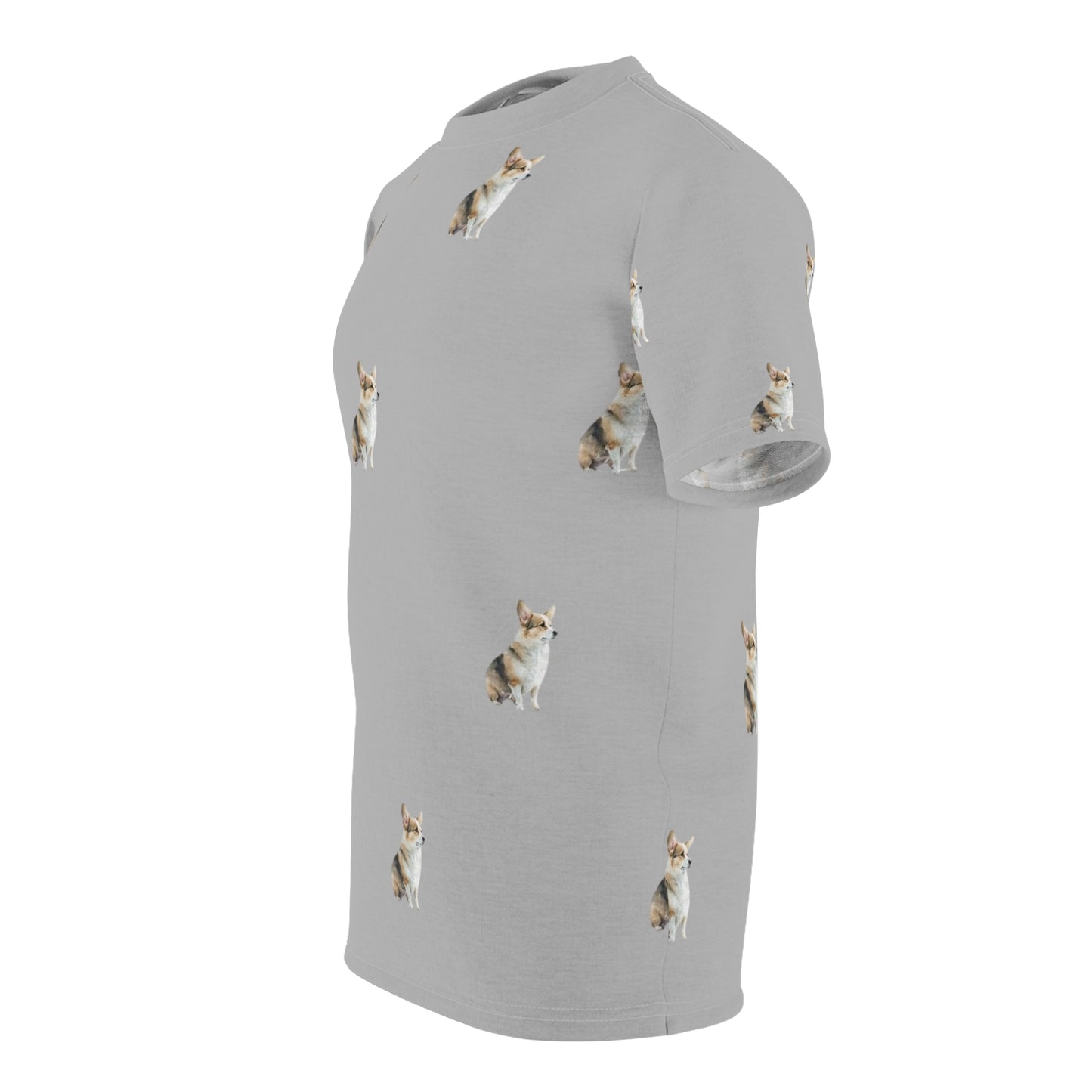 ‘Puppies”Unisex Cut & Sew Tshirt (AOP)