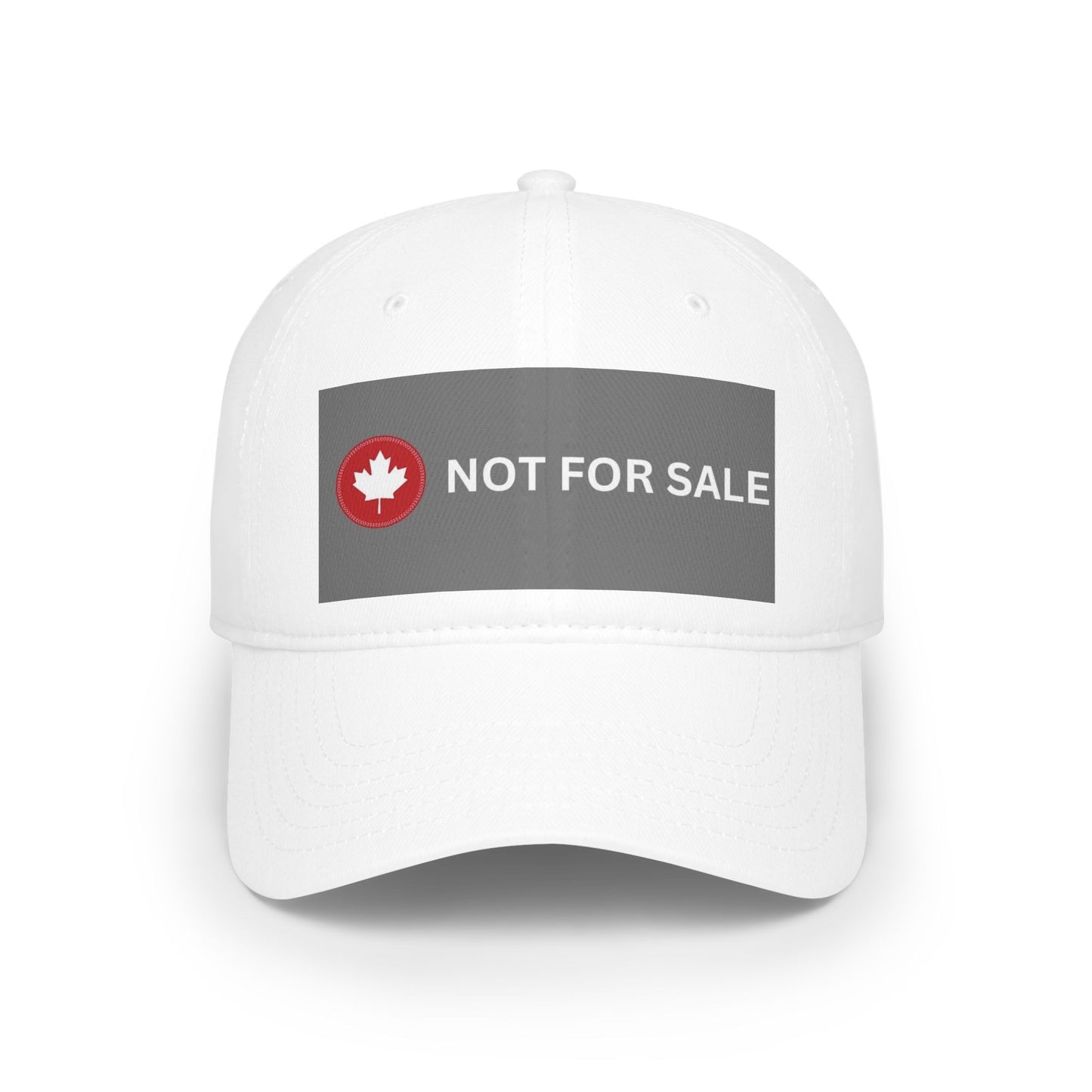 Bold Red Not For Sale Baseball Cap - Casual Streetwear Accessory
