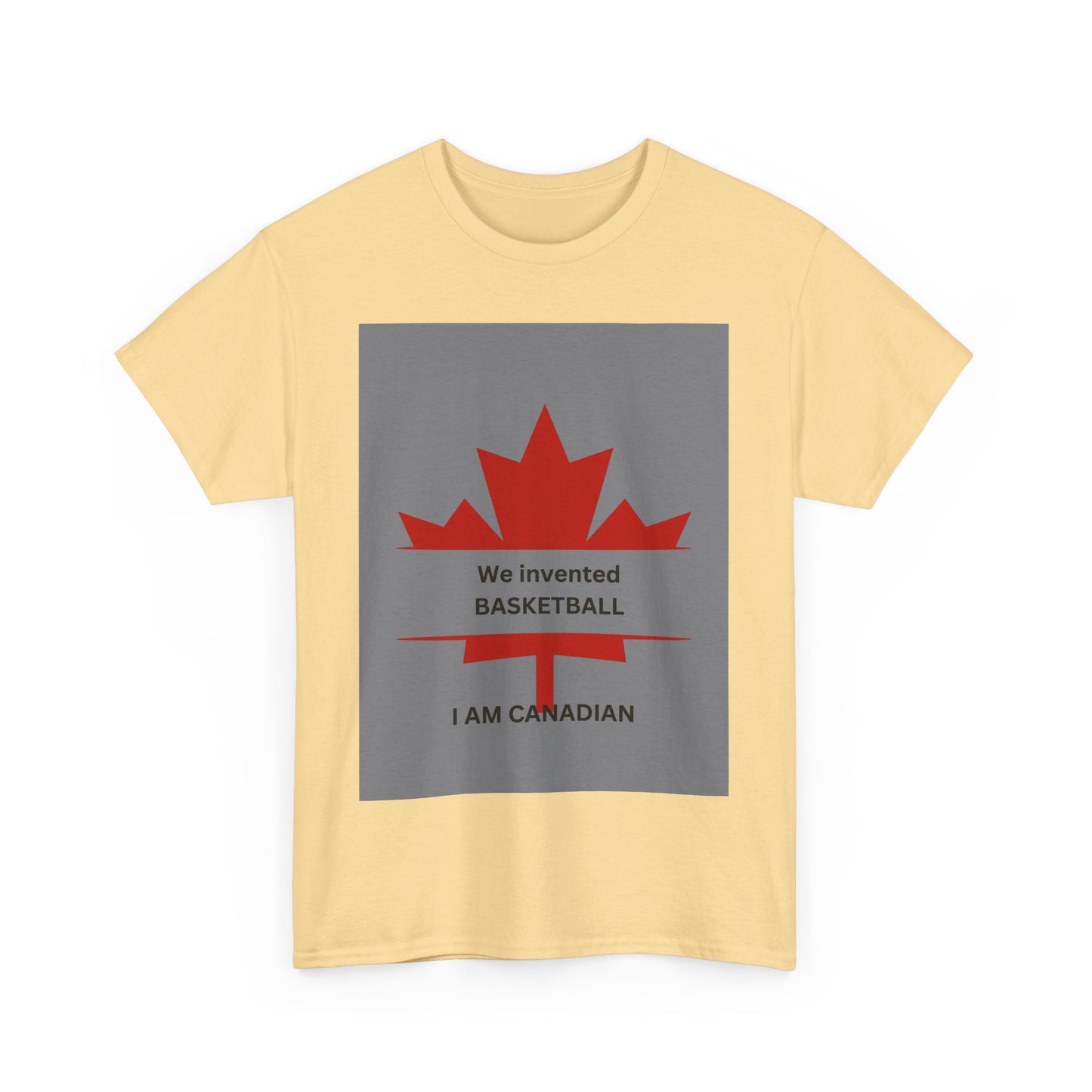 Canadian Basketball Pride Unisex Heavy Cotton Tee
