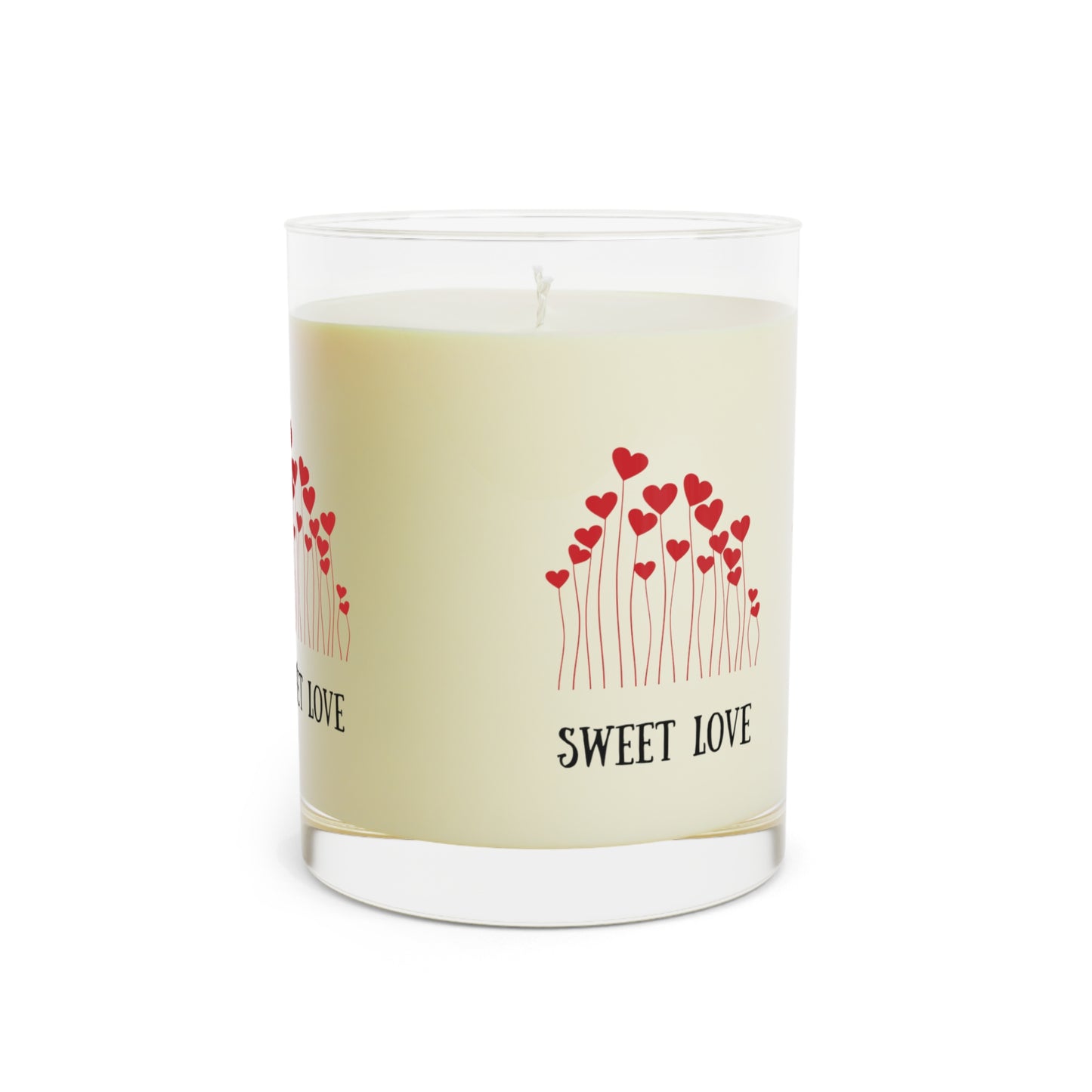 ‘Sweet Love’ Scented Candle - Full Glass, 11oz