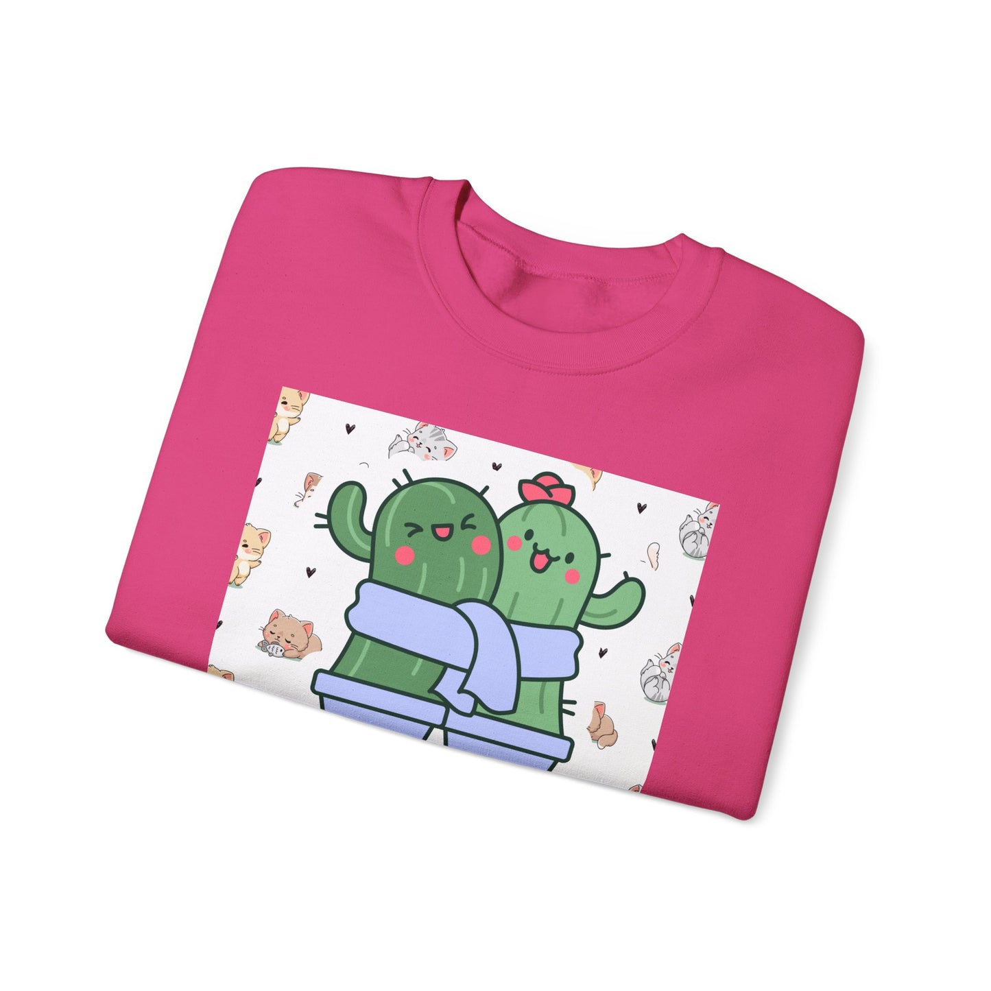 Cute Cactus Mom Sweatshirt - "I Love You Always & Forever"