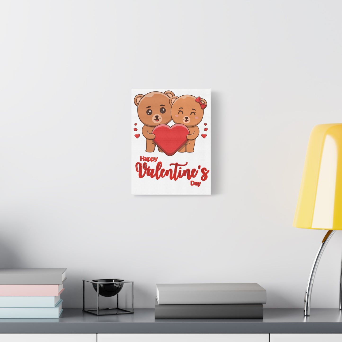 ‘Valentines Wall Art’ Matte Canvas, Stretched, 1.25"