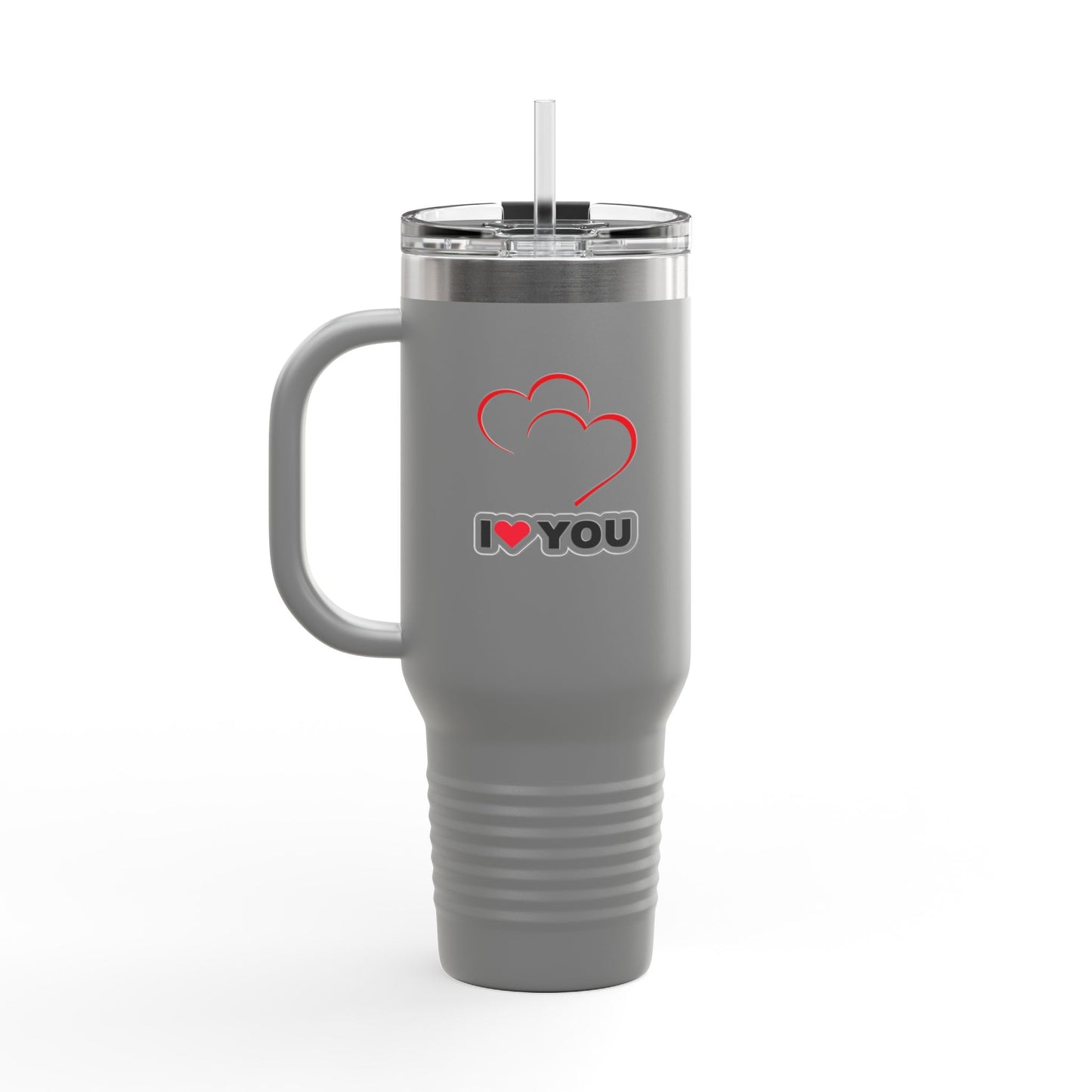 ‘I Love You’ Insulated Travel Mug, 40oz