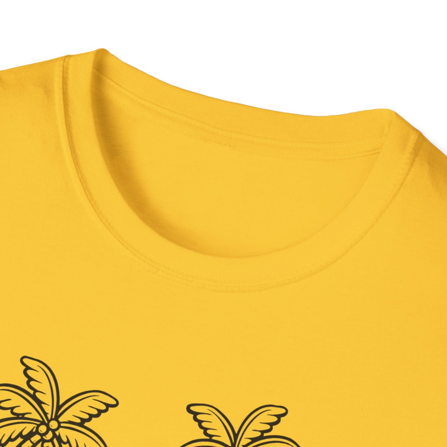 Relaxing Paradise T-Shirt with Hand-Drawn Design, Beach Vibes Tee, Summer Apparel, Eco-Friendly Gift, Vacation Essential