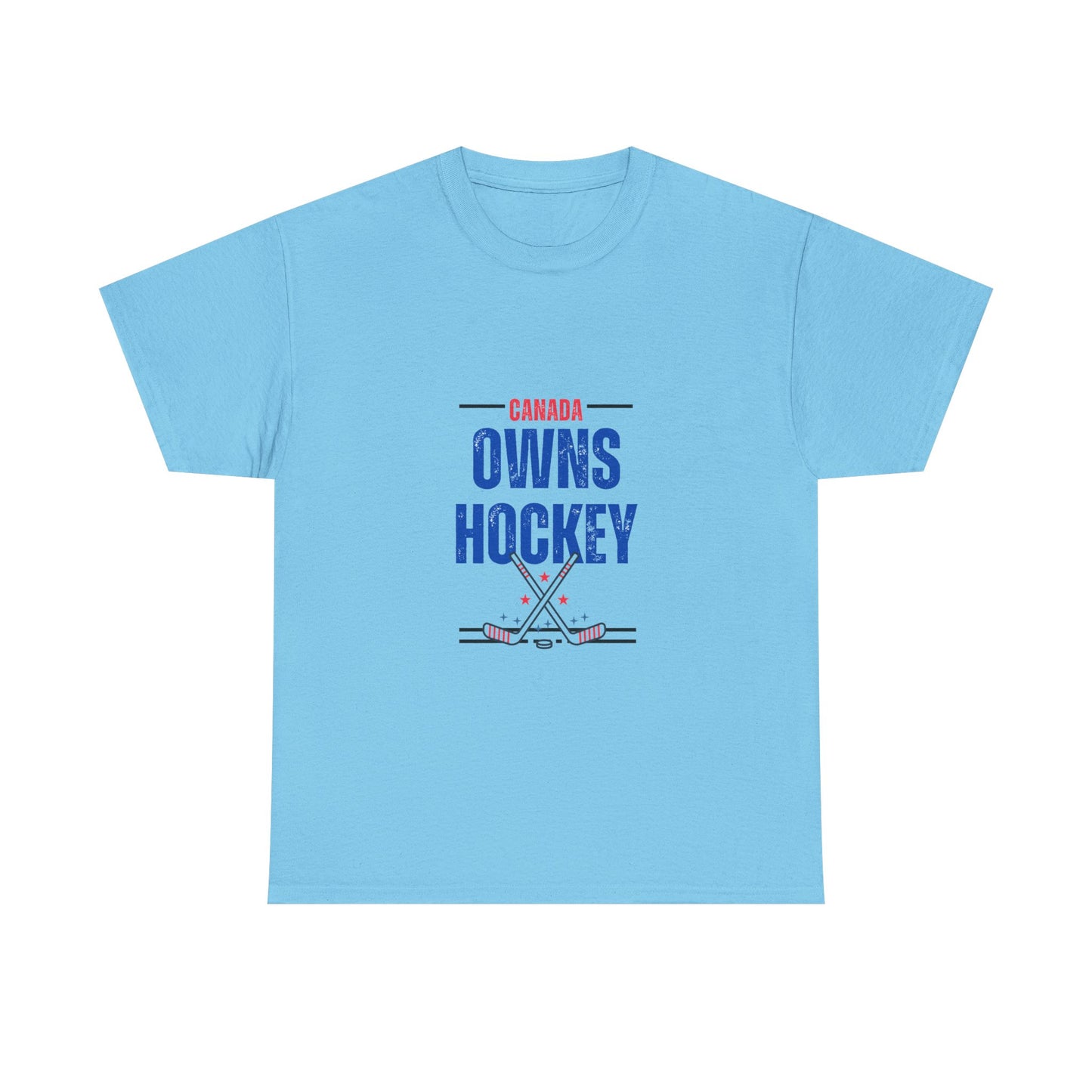 Canada Owns Hockey Unisex Heavy Cotton Tee