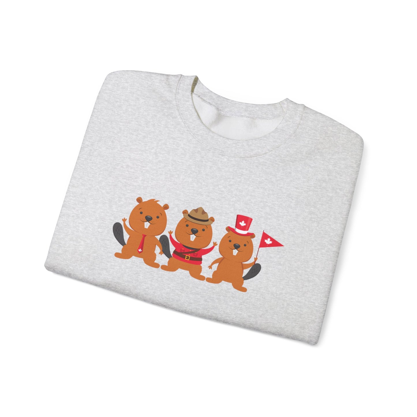 Cute Bear Crewneck Sweatshirt | Unisex Heavy Blend | Perfect for Casual Outings and Gifts