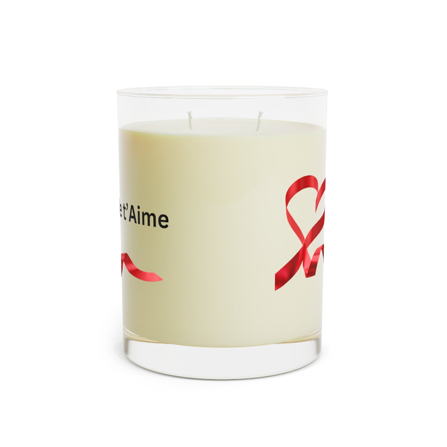 Je t’Aime’ Scented Candle - Full Glass, 11oz